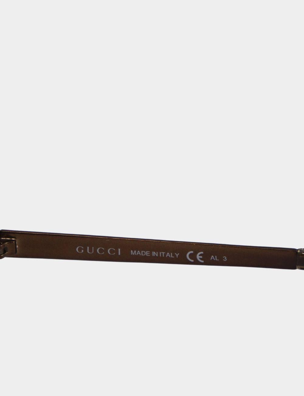 Gucci Unisex Aviator Sunglasses In Good Condition In Amman, JO