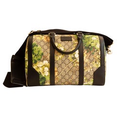 Gucci Unisex Boston Bag GG Web and Blooms