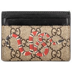 Gucci Unisex Snake Credit Card Case