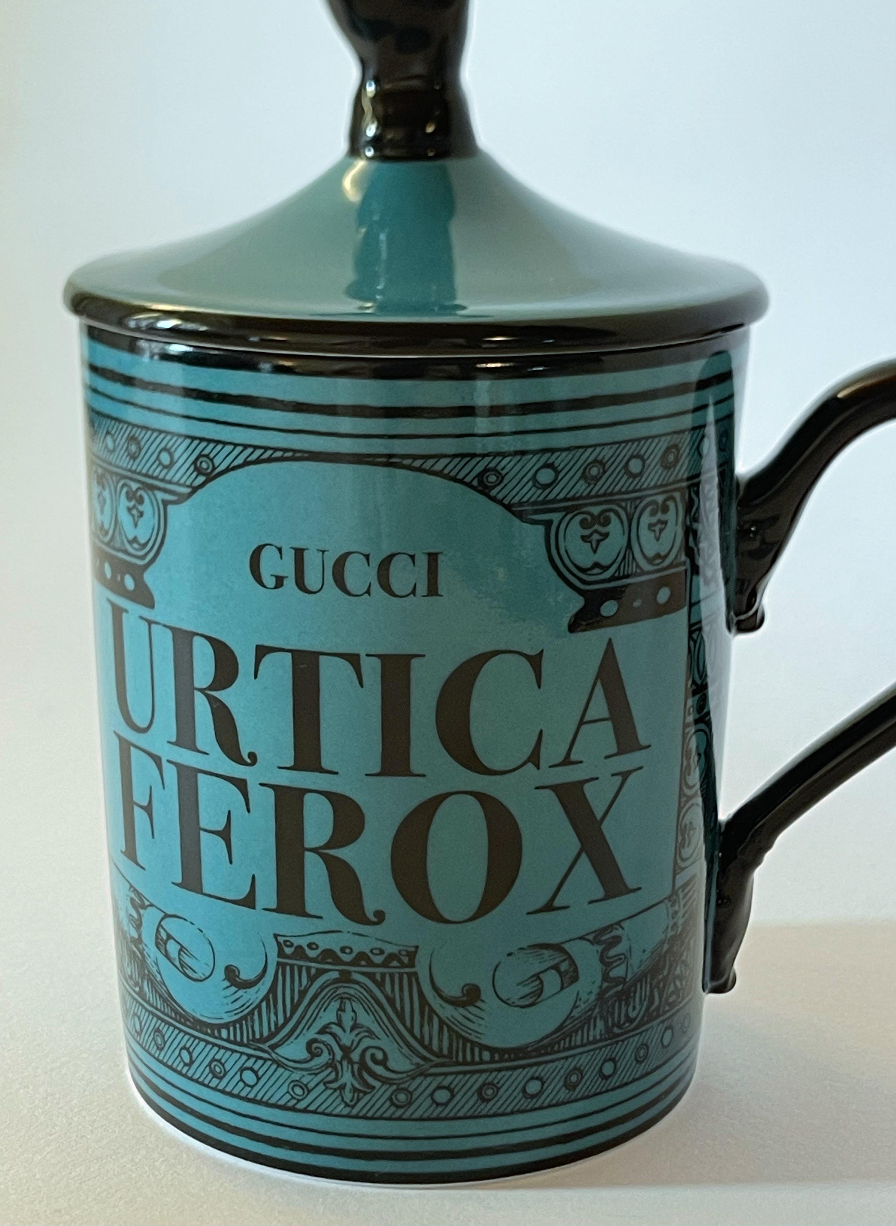 Gucci Urtica Ferox Becher im Zustand „Hervorragend“ im Angebot in Los Angeles, CA