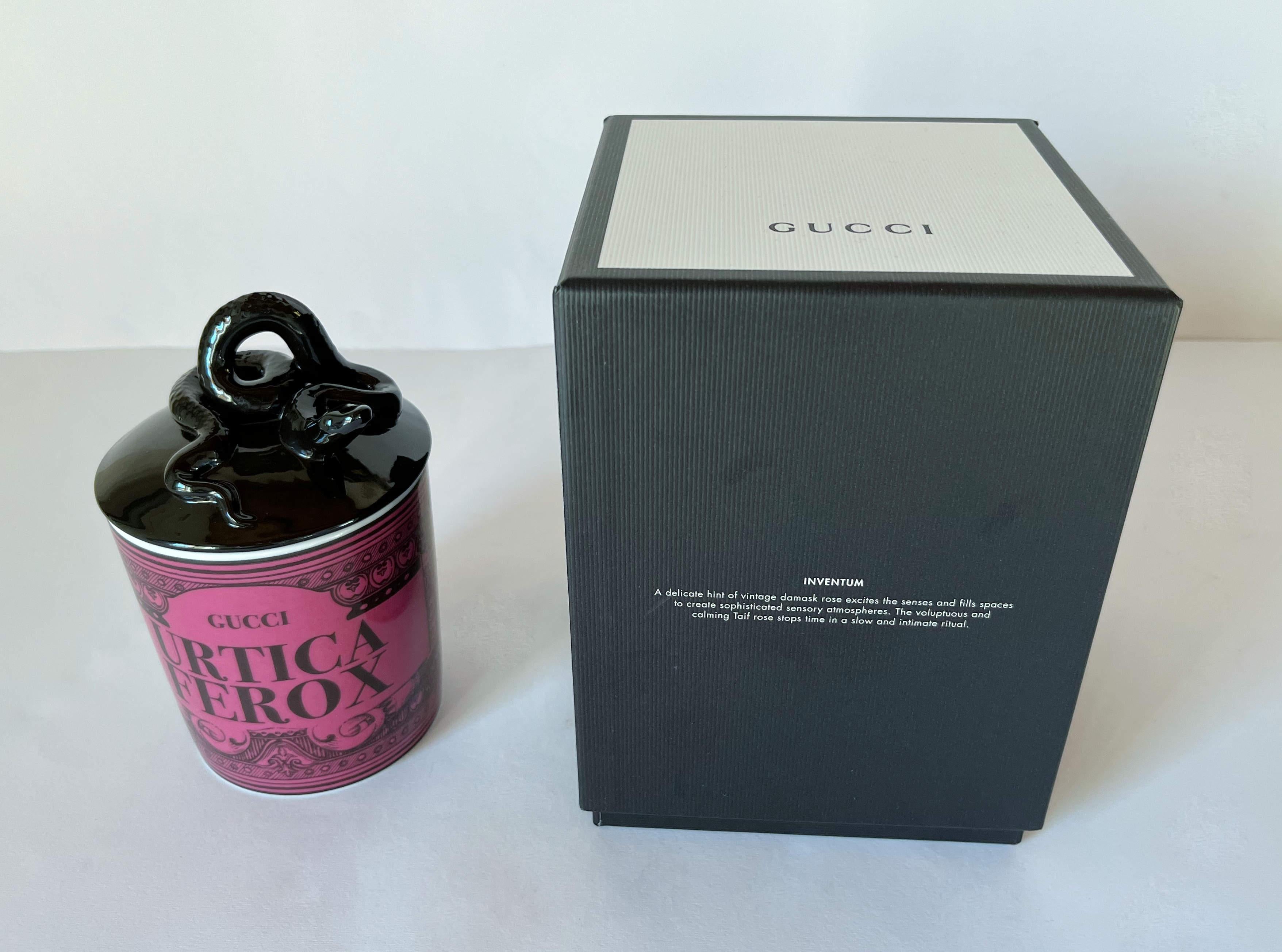 Italian GUCCI Urtica Ferox Scented Candle For Sale