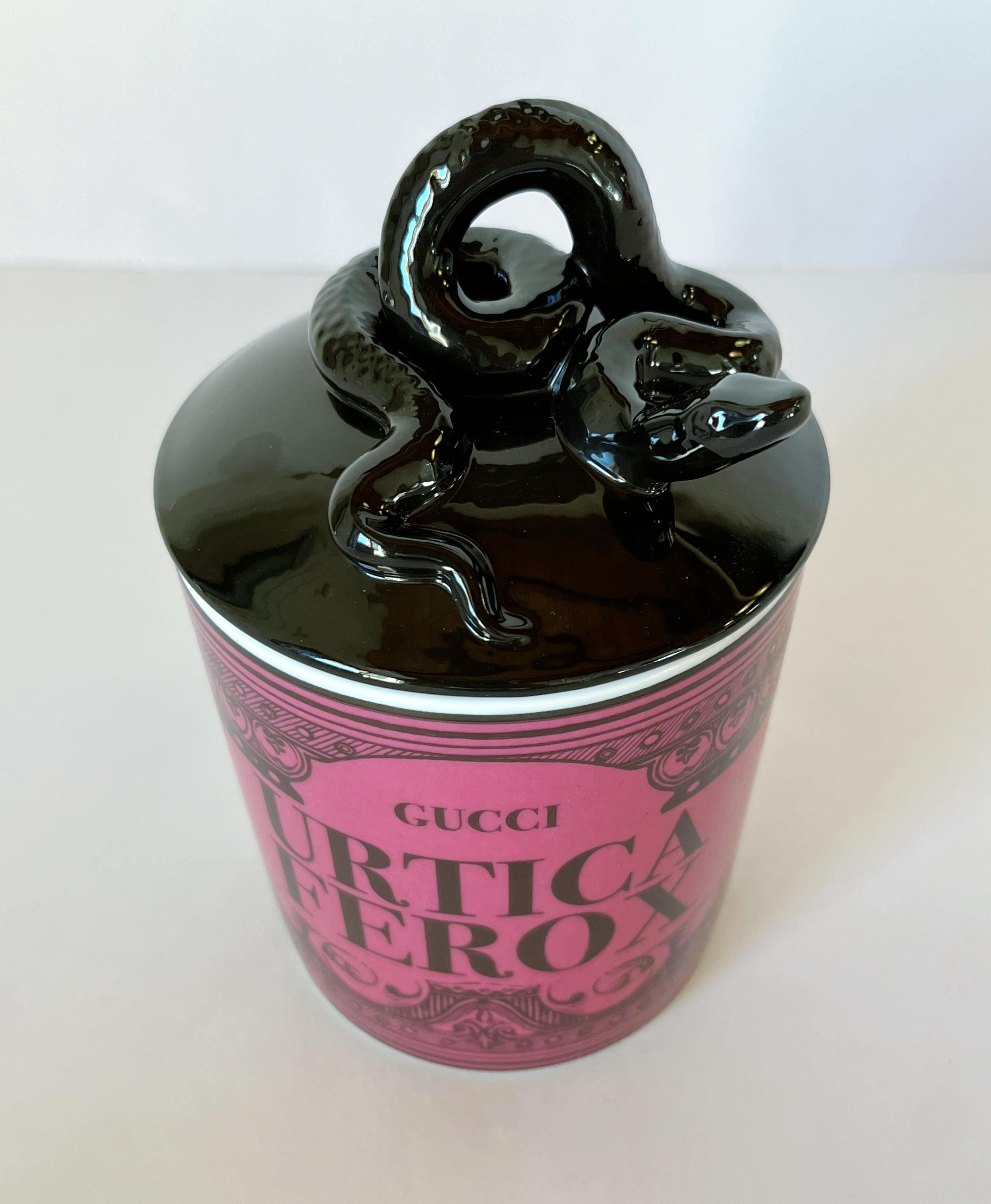 Contemporary GUCCI Urtica Ferox Scented Candle For Sale