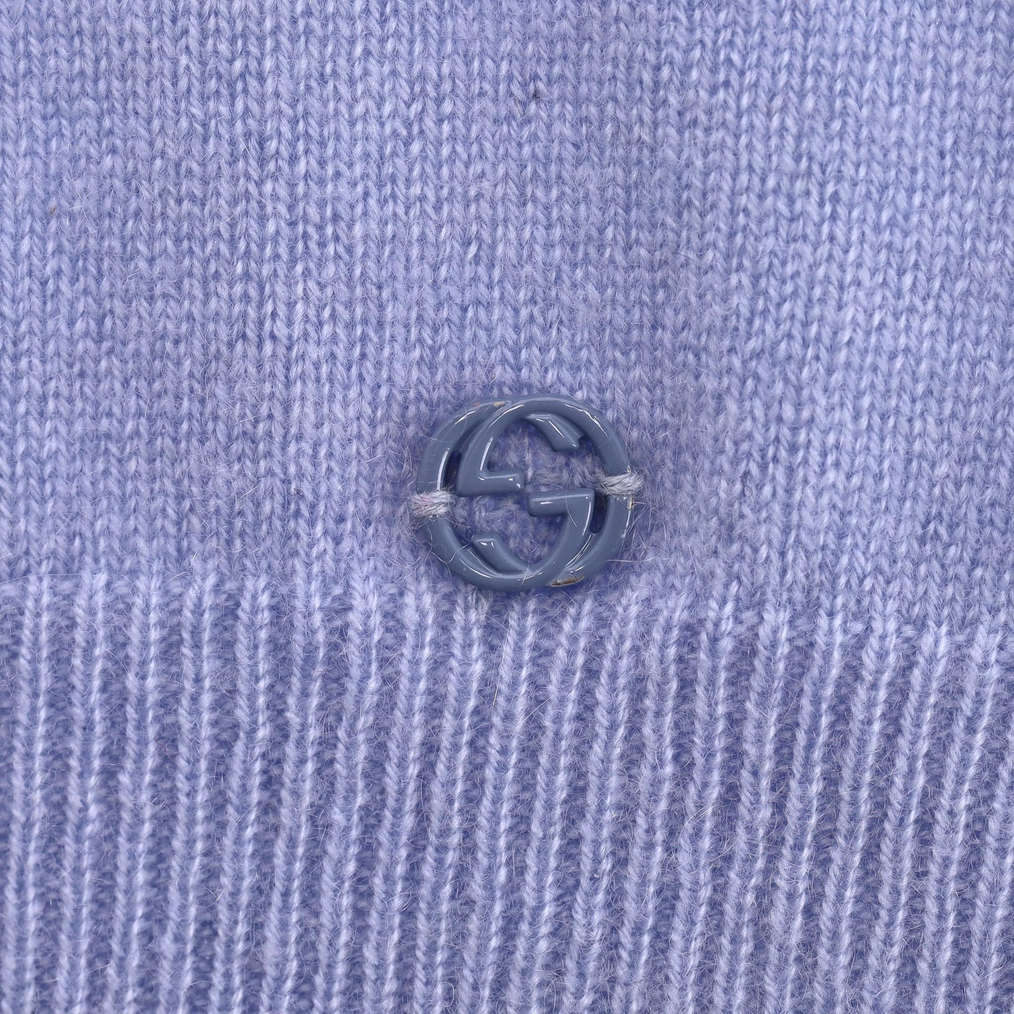 Women's Gucci V Neck Cashmere Jumper For Sale