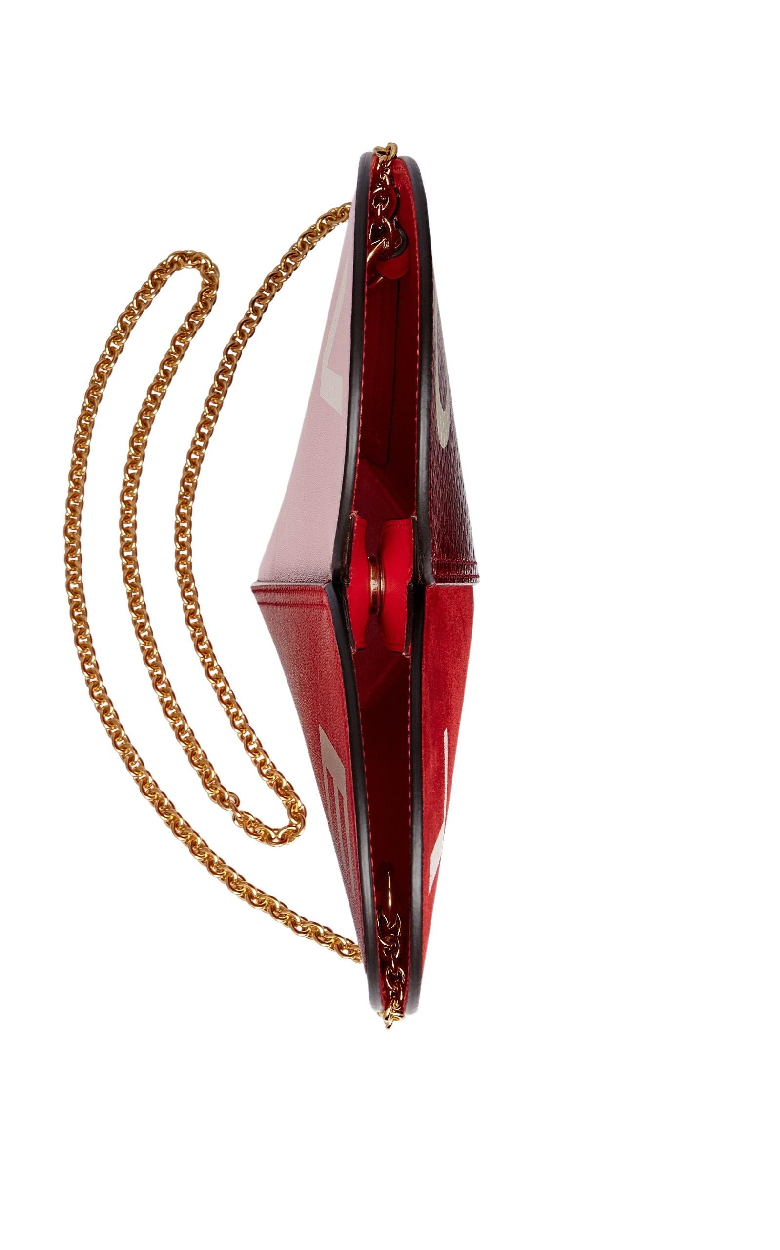 Women's Gucci Valentine's Day Love Small Heart Bag with Exotic Python Leather