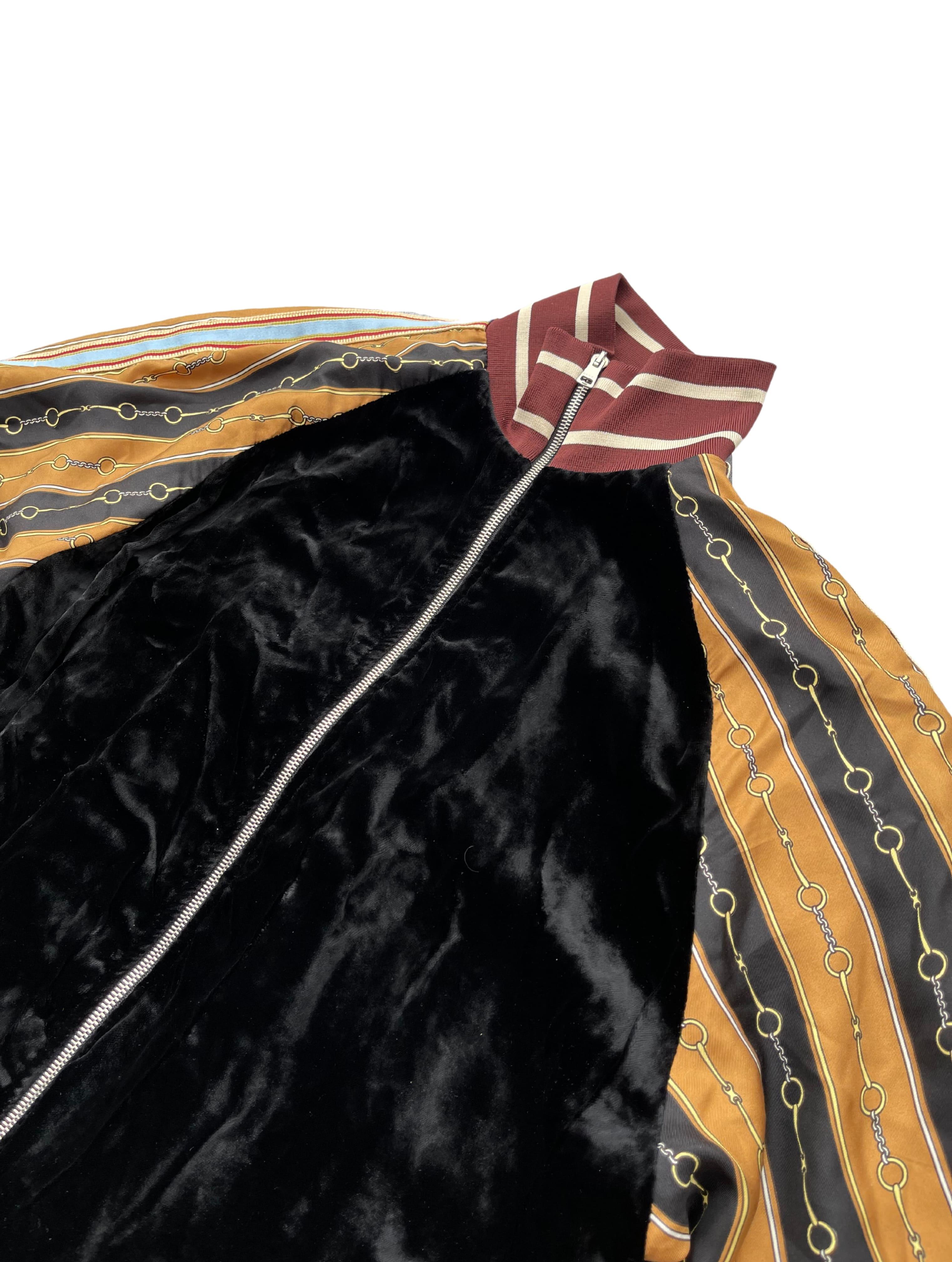 Giacca da ginnastica Gucci in velluto con morsetto, Autunno Inverno 2019. In condizioni buone in vendita a Seattle, WA