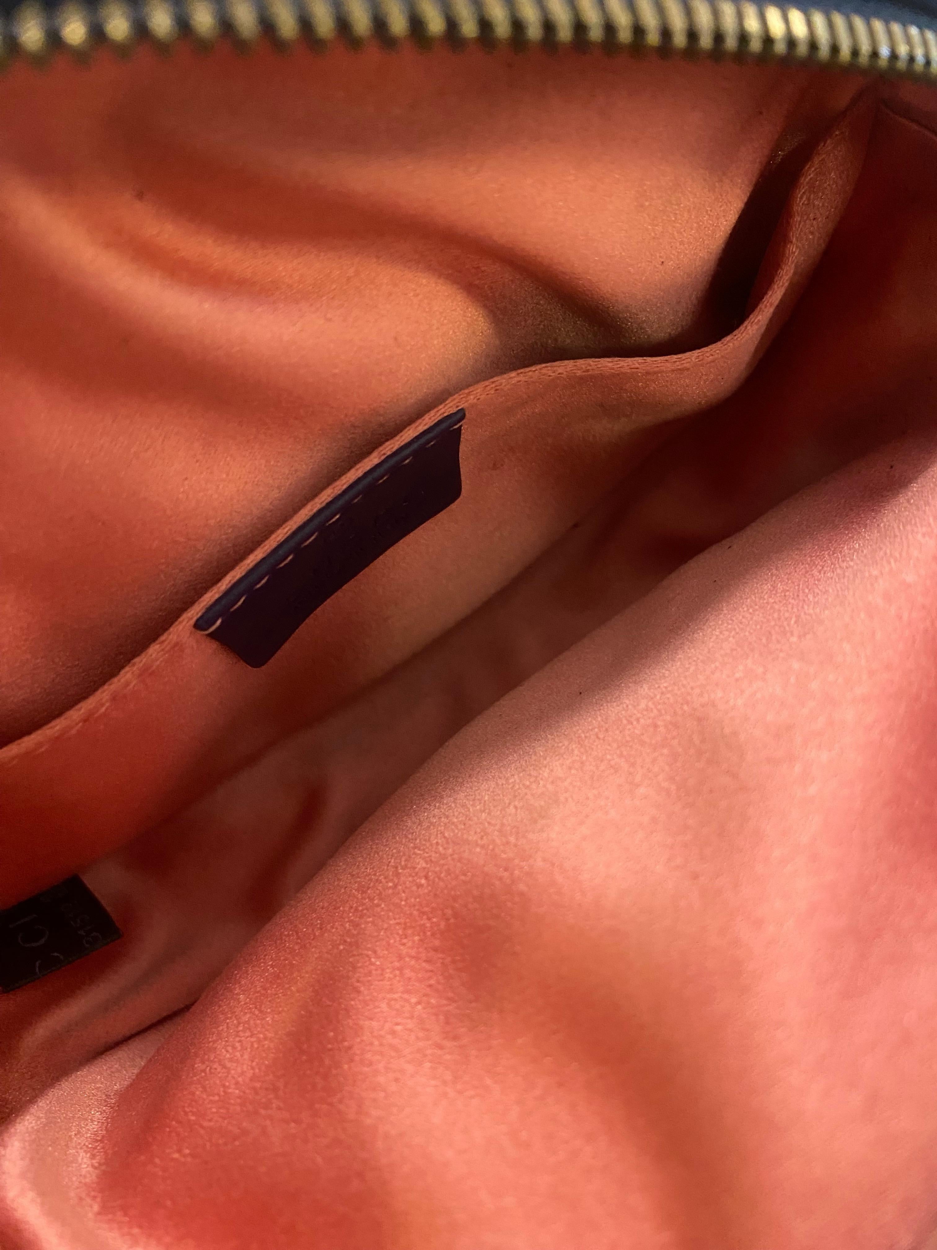 Women's or Men's Gucci Velvet Belt Bag For Sale
