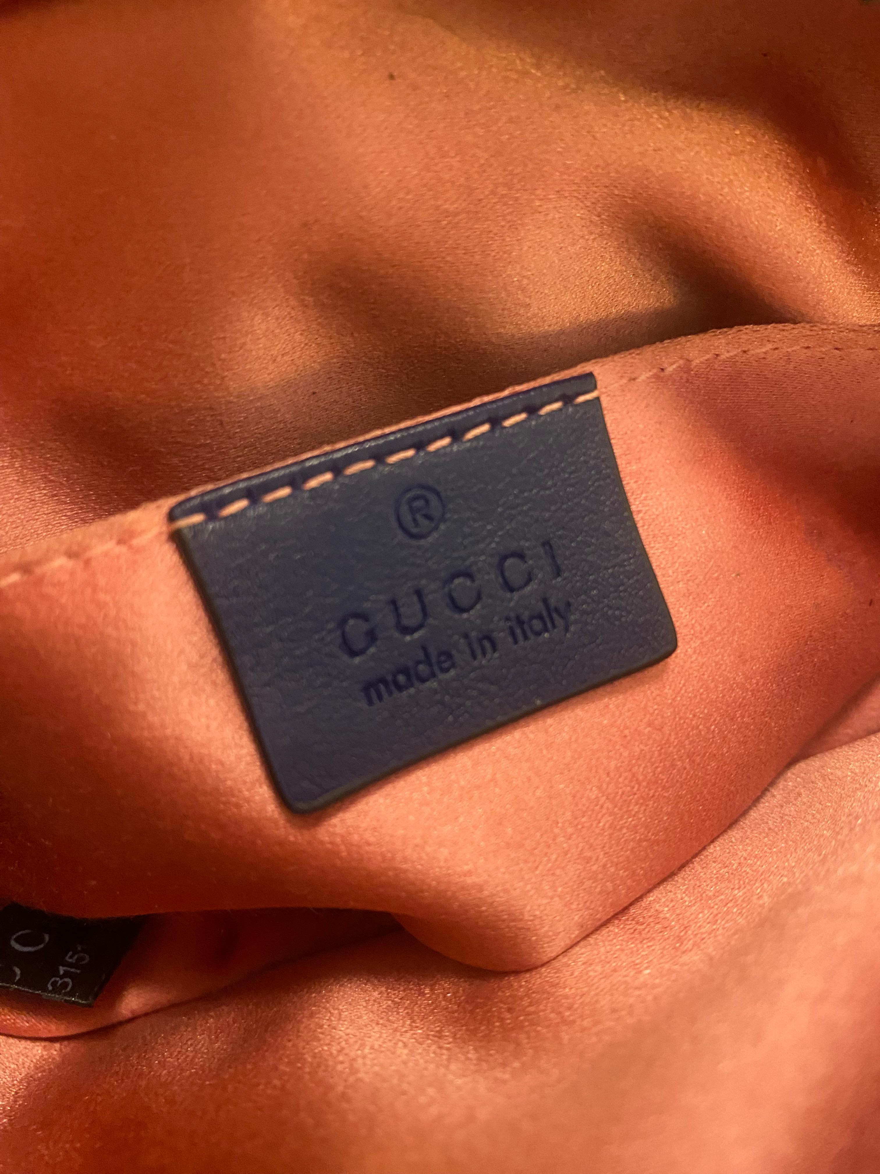 Gucci Velvet Belt Bag For Sale 2