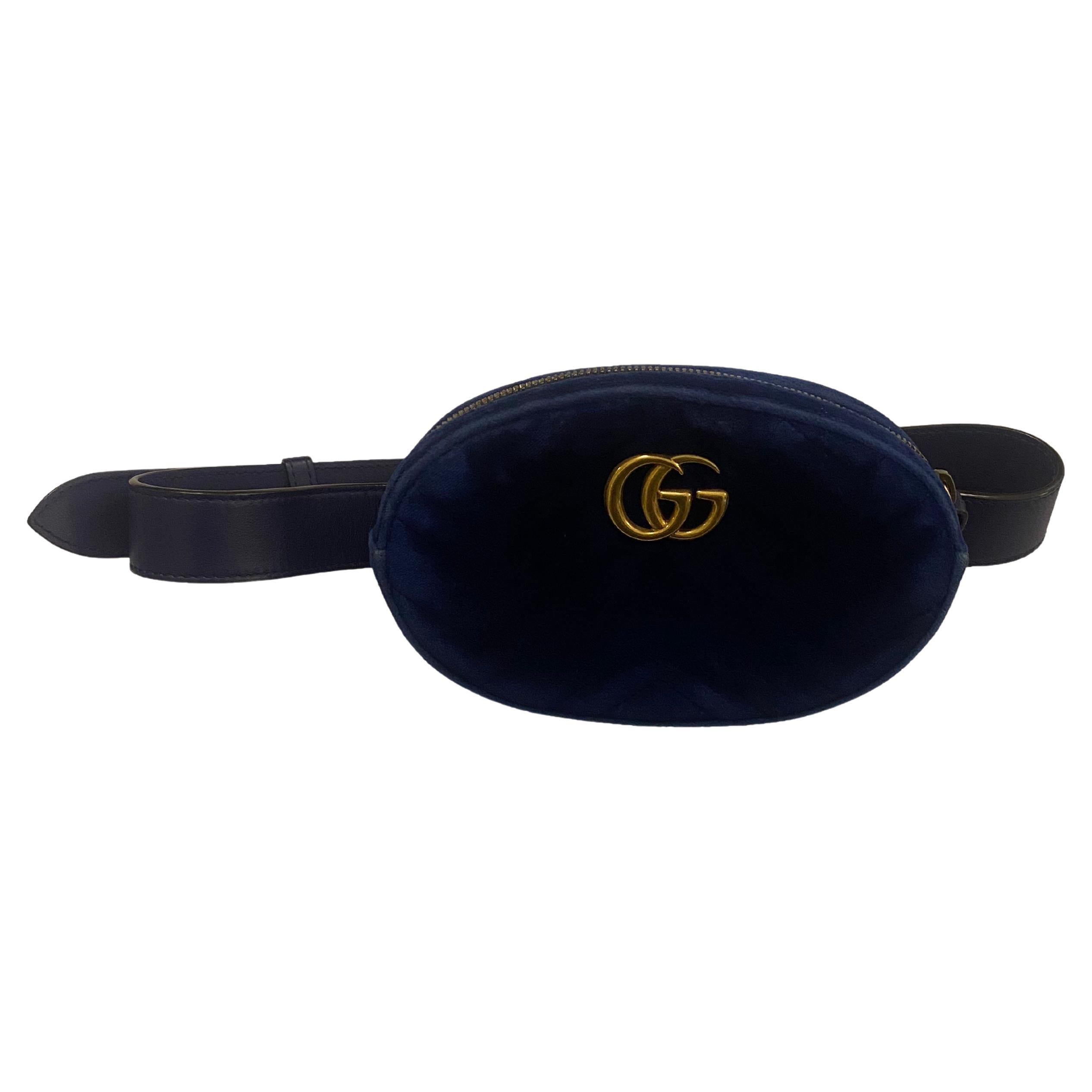 Gucci Velvet Belt Bag For Sale