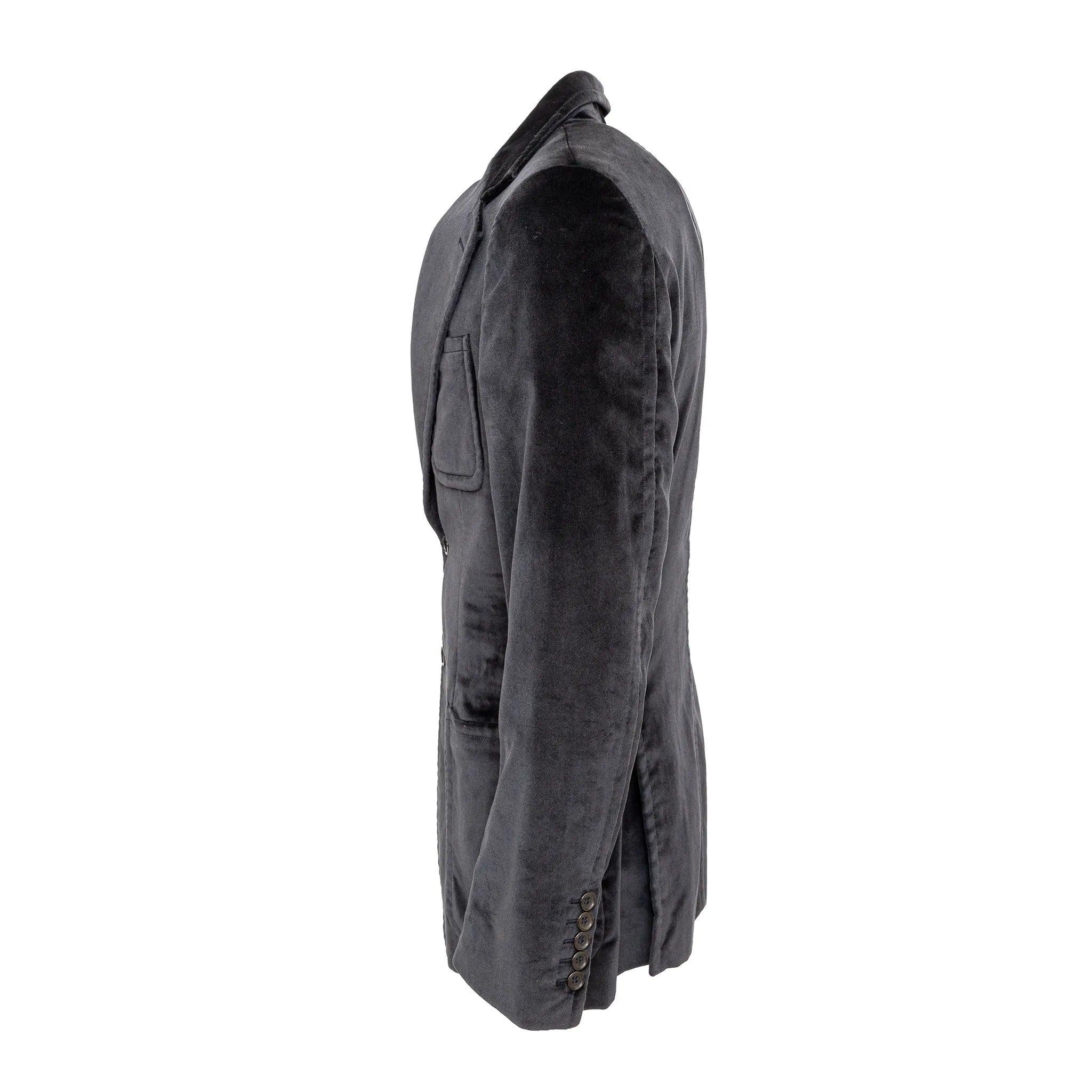 Nero Blazer di velluto Gucci - Anni '90 in vendita
