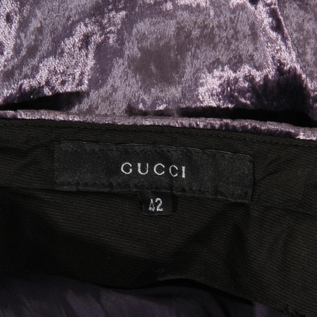 Gucci Velvet Flare Trouser (Tom Ford SS2000) In Good Condition In Los Angeles, CA