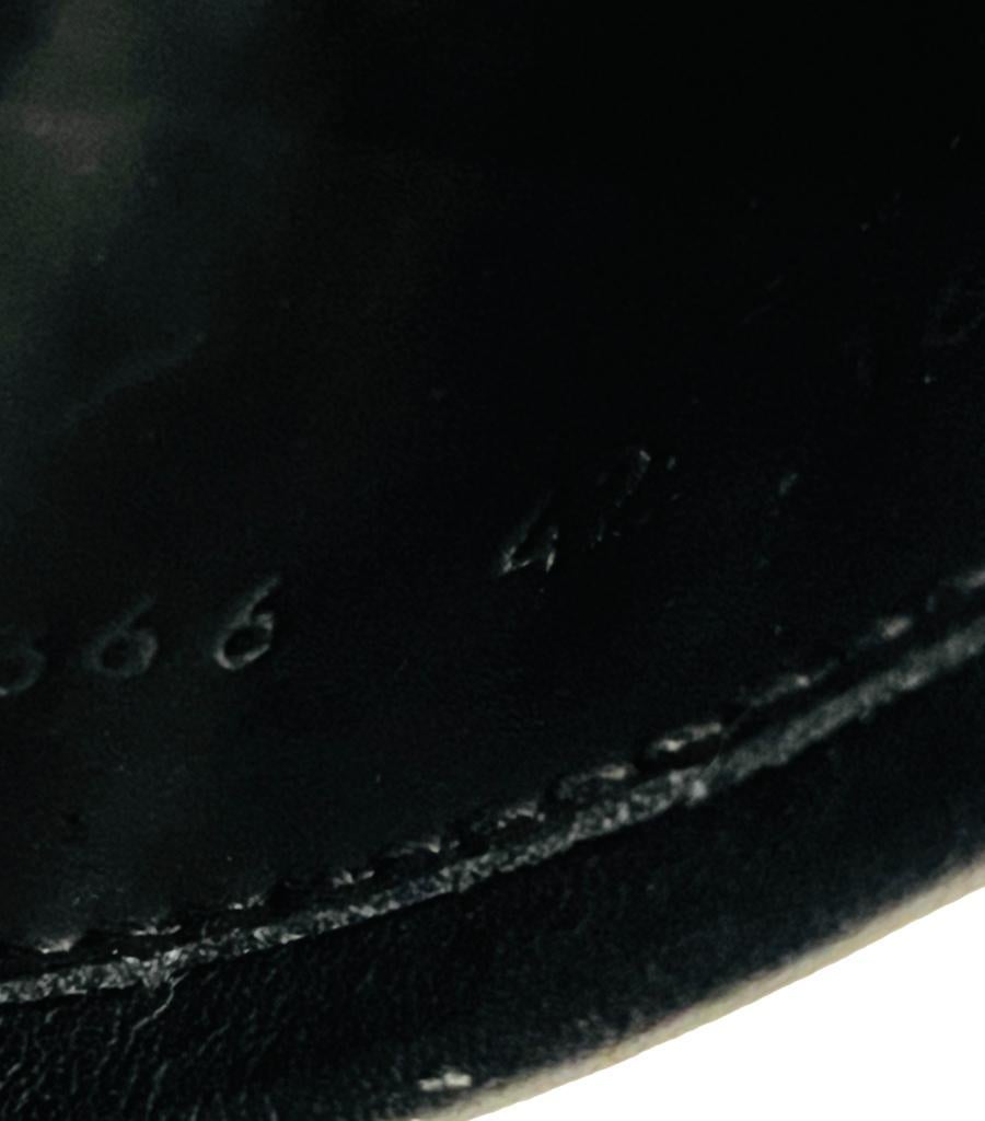 Gucci Velvet 'GG' Crystal Embellished Slide Sandals 5