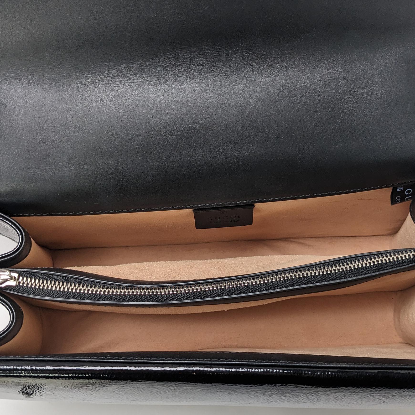 Gucci Velvet GG Monogram Small Dionysus Shoulder Bag Navy Blue In Excellent Condition In Denver, CO