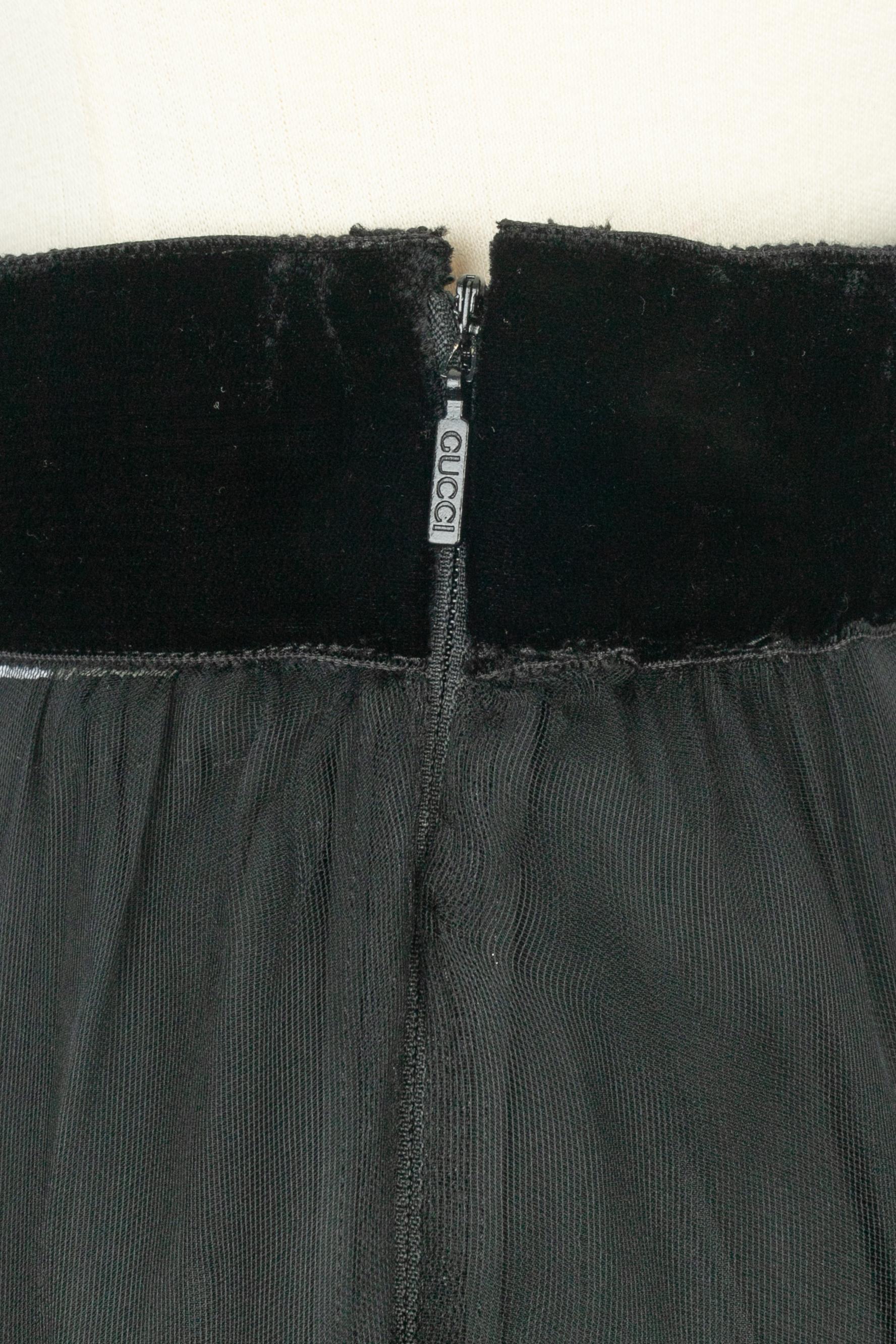 De las mujeres Falda de terciopelo Gucci en venta