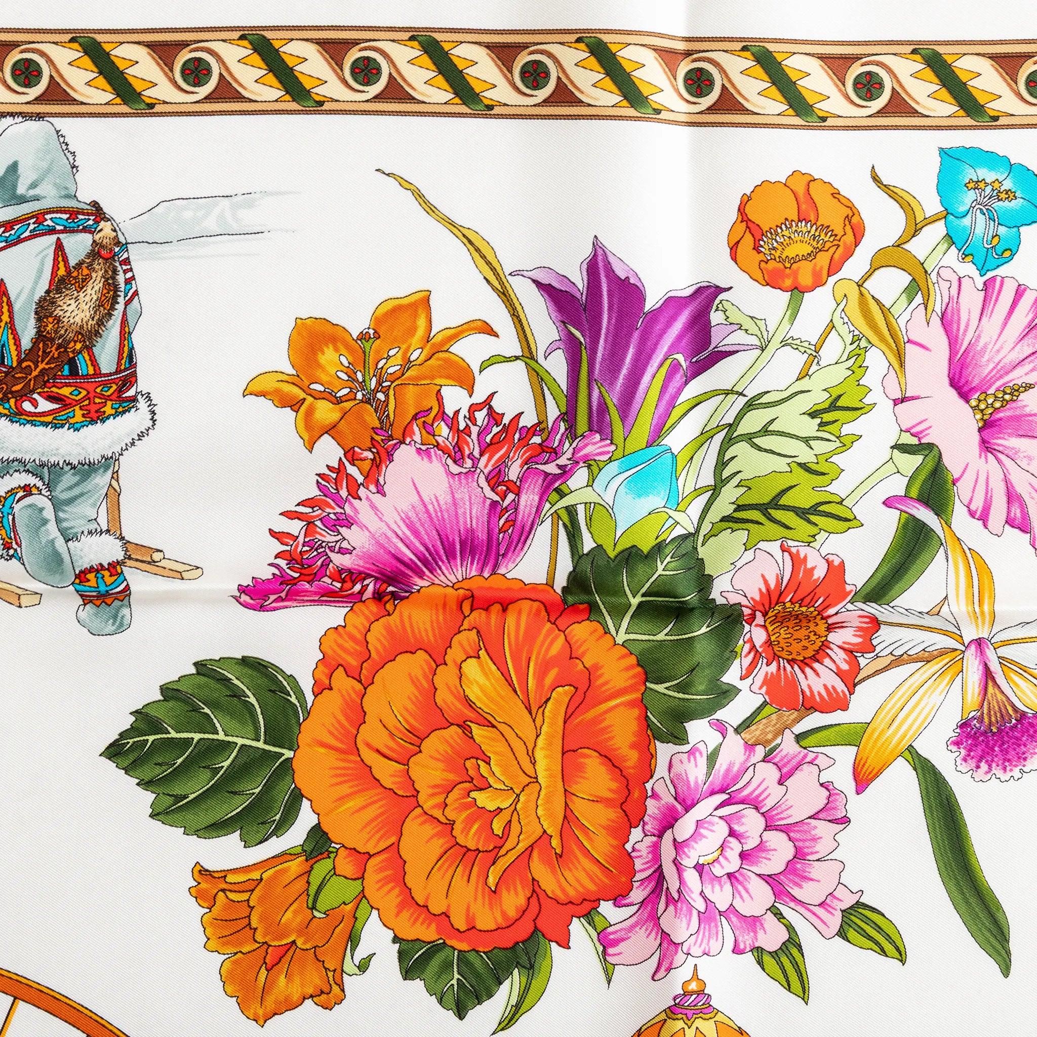 Beige Sciarpa di seta Gucci 