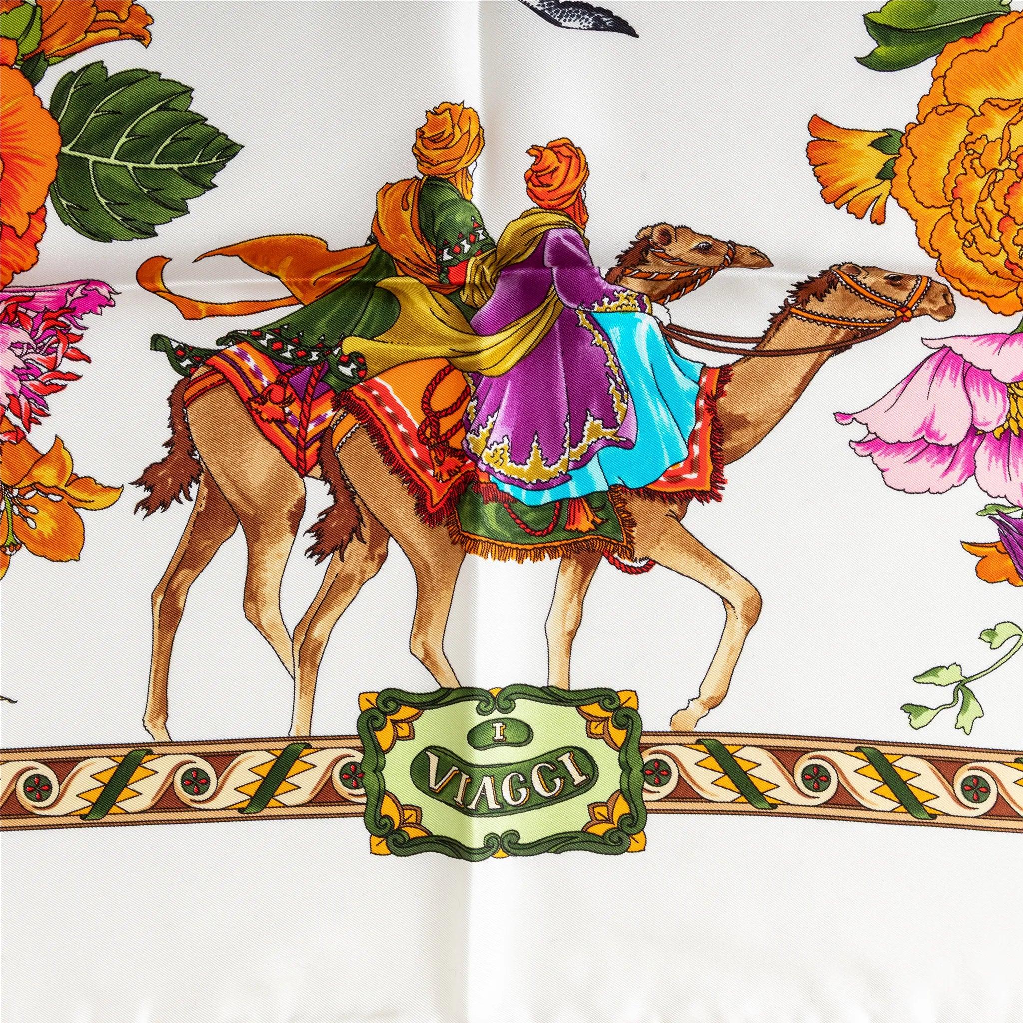 Donna Sciarpa di seta Gucci 