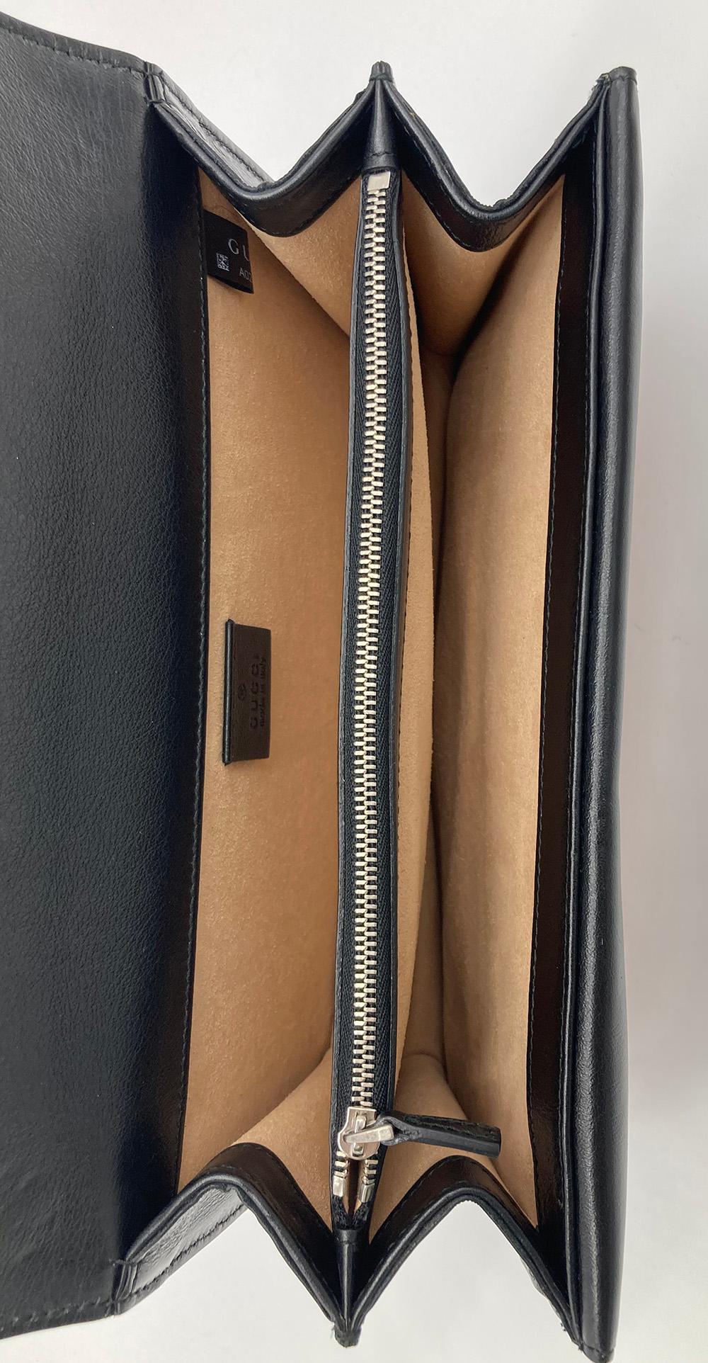 Gucci Borsa a tracolla Vichy in lana e tweed piccola Dioniso 3
