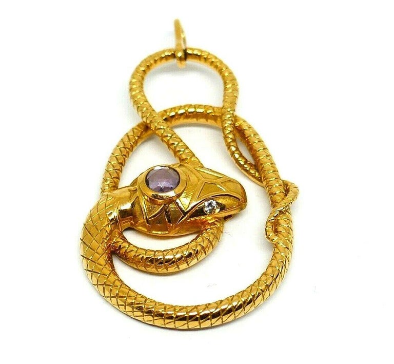 Gucci snake necklace clearance