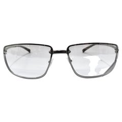 Gucci Vintage 1990''s Metallgerahmte quadratische Sonnenbrille