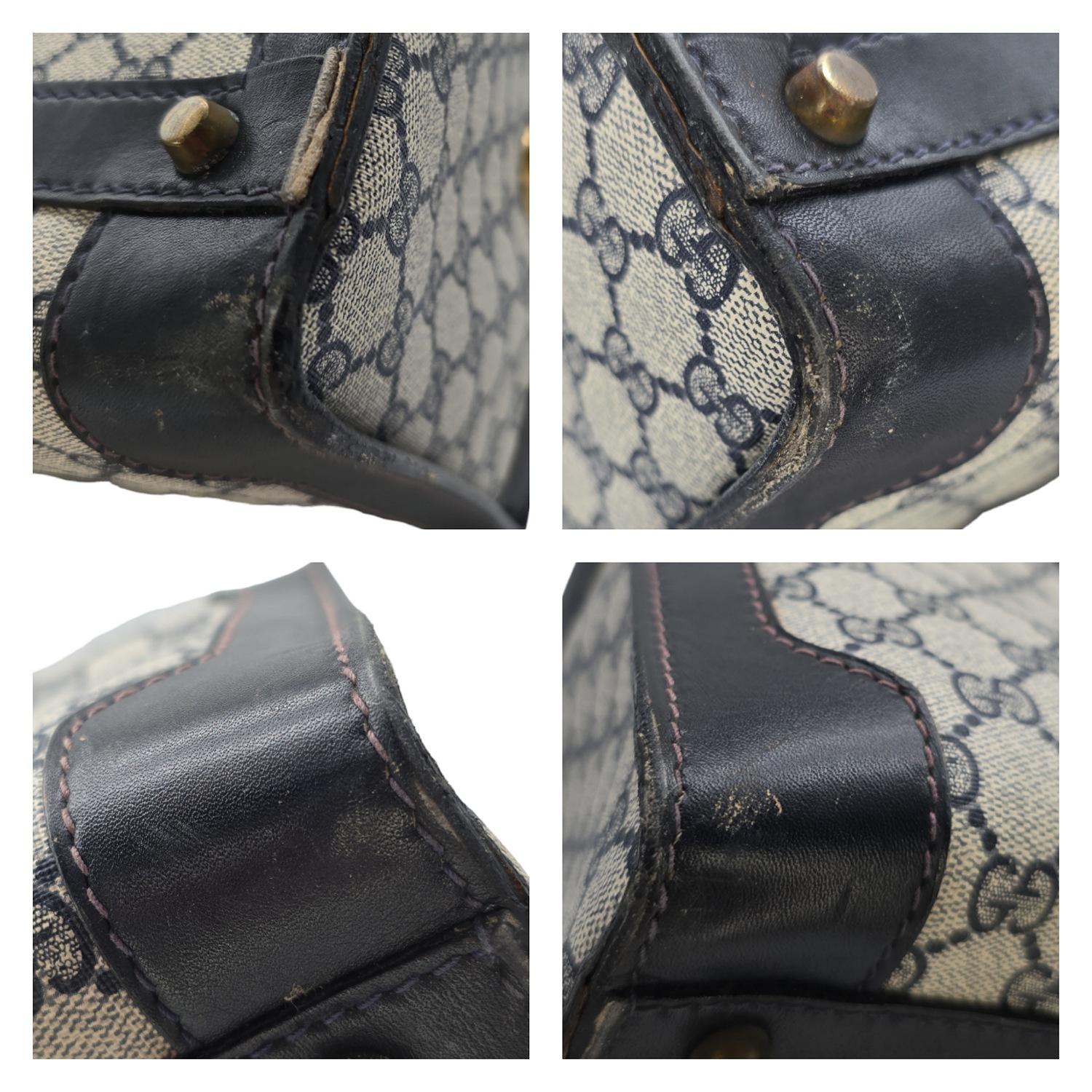 Gucci Vintage 3-lock Train Case Travel Bag Luggage 6