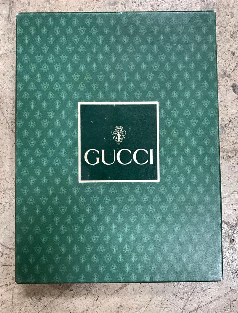 Gucci Vintage Agenda Phone/Address Notebook, Italy, 1980s at 1stDibs