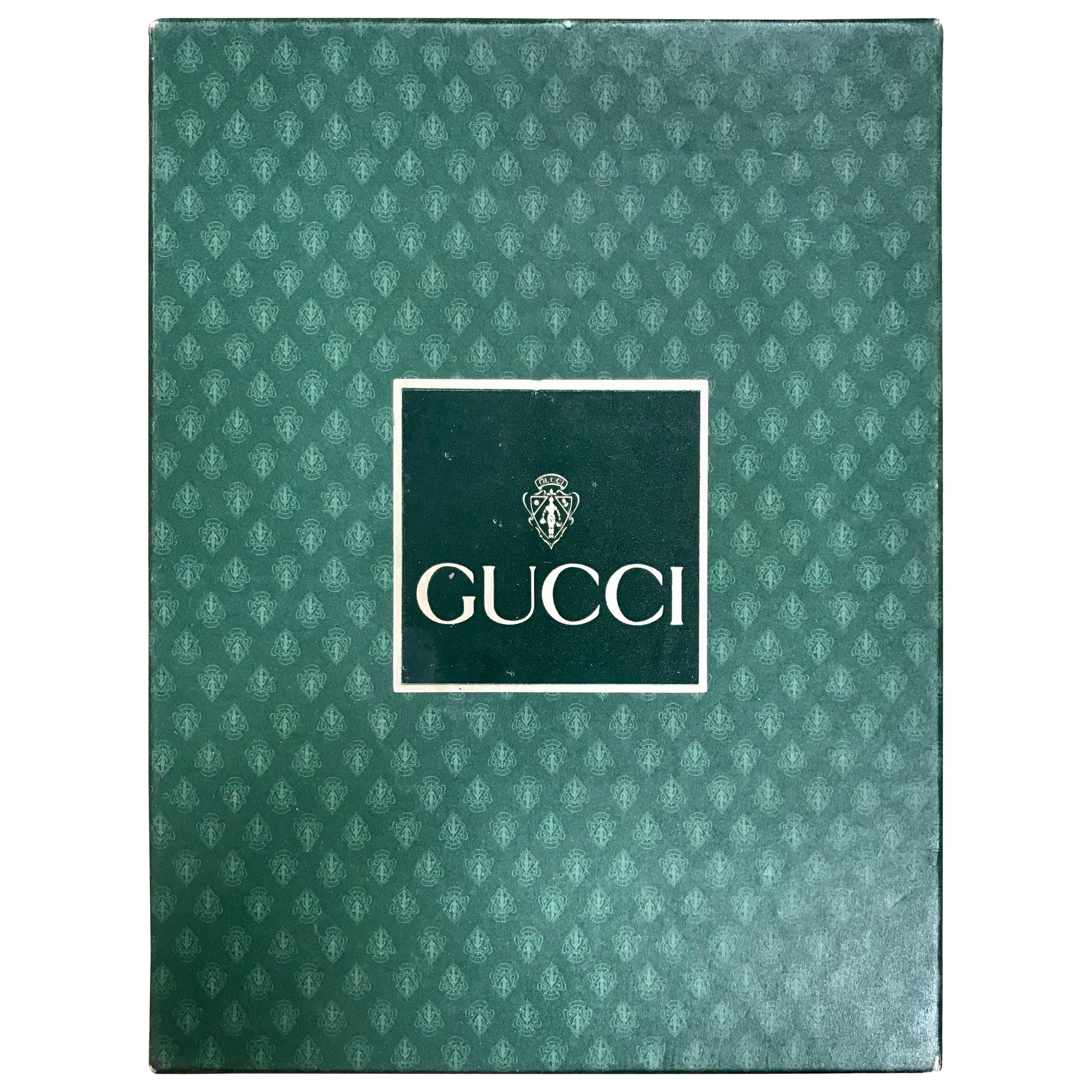 Gucci Vintage Agenda Phone/Address Notebook, Italy, 1980s