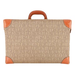 Gucci Vintage All-Over 'Gucci' Logo Canvas Vanity Case