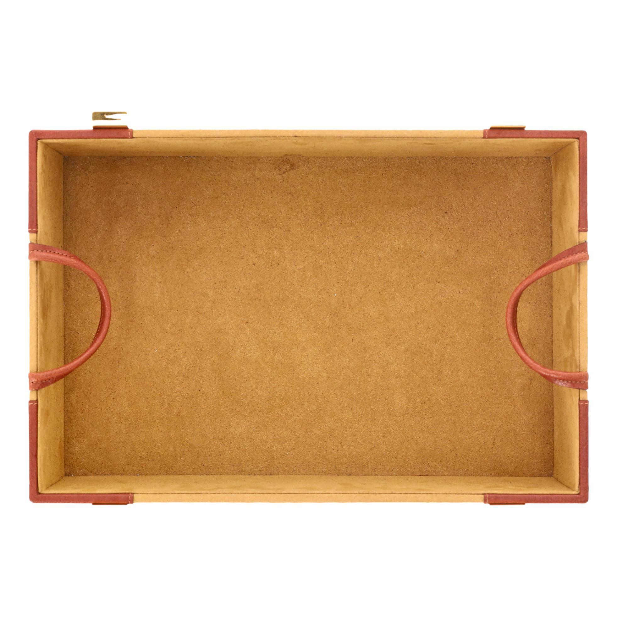 Gucci Vintage All-Over 'Gucci' Logo Canvas Kosmetikkoffer im Angebot 3