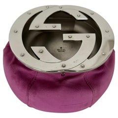 Gucci Vintage Ashtray metal & Texture 1980s