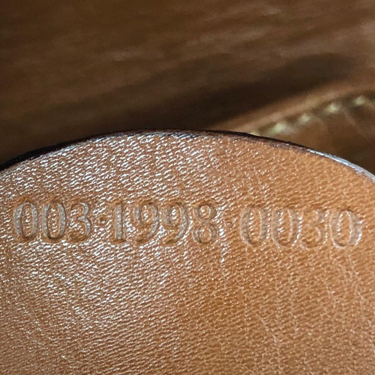 Gucci Vintage Bamboo Backpack Leather Mini at 1stDibs