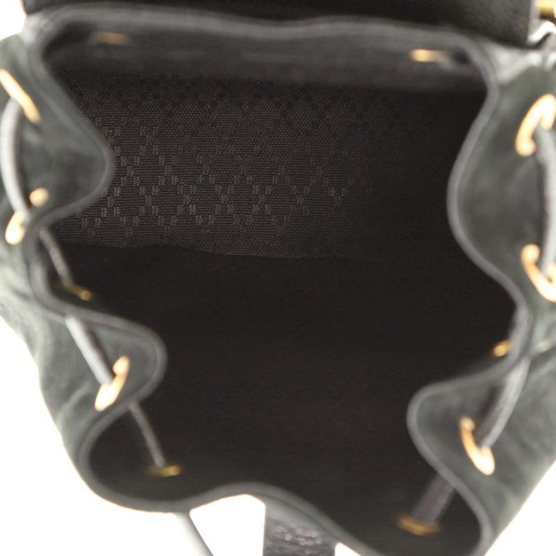 Women's or Men's Gucci Vintage Bamboo Backpack Suede Mini