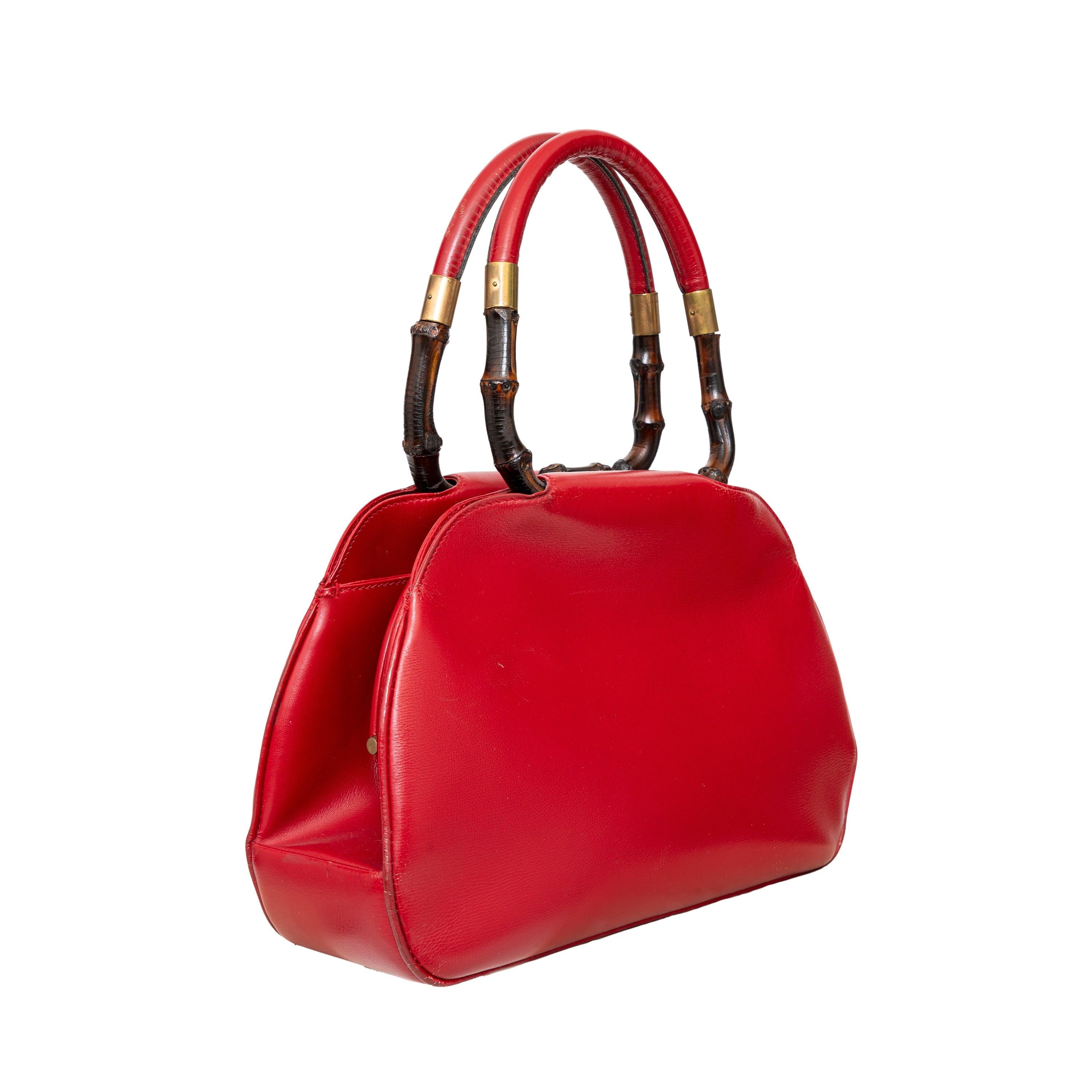 Gucci Vintage Bamboo Bag - '60s In Good Condition In Milano, IT