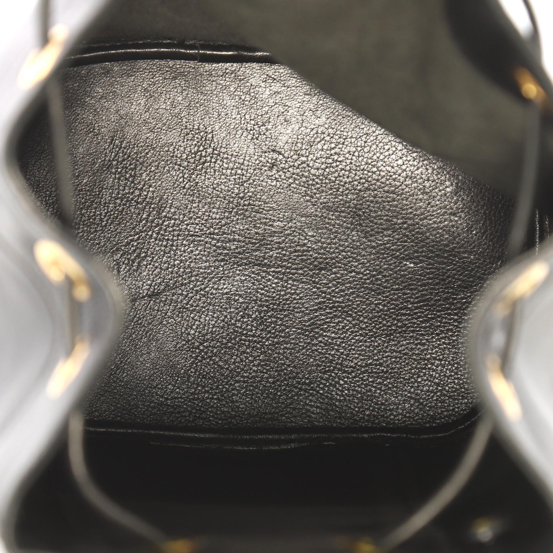 Women's Gucci Vintage Bamboo Sling Backpack Leather