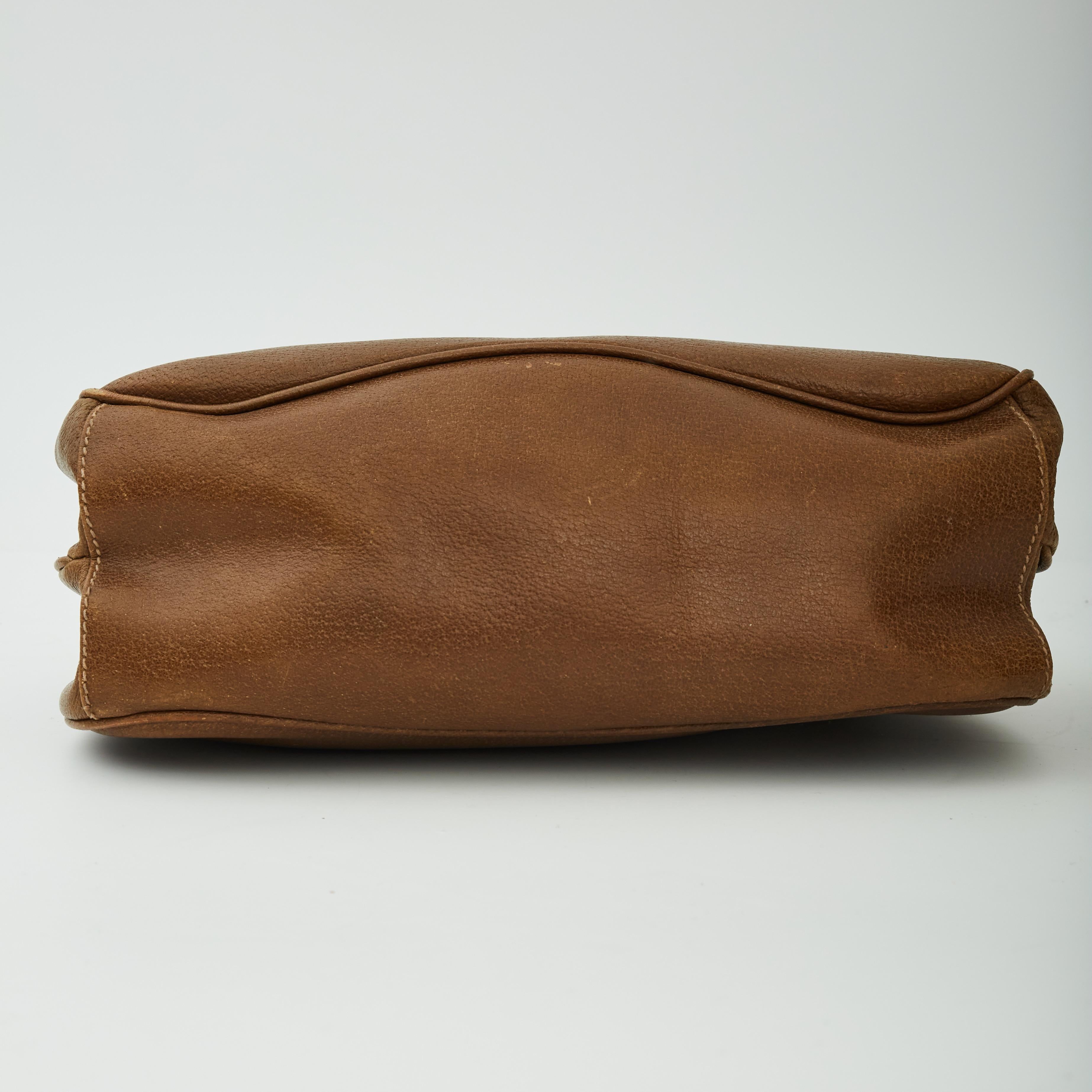 Gucci Vintage Bamboo Top Handle Line Lady Lock Tragetasche im Zustand „Gut“ in Montreal, Quebec