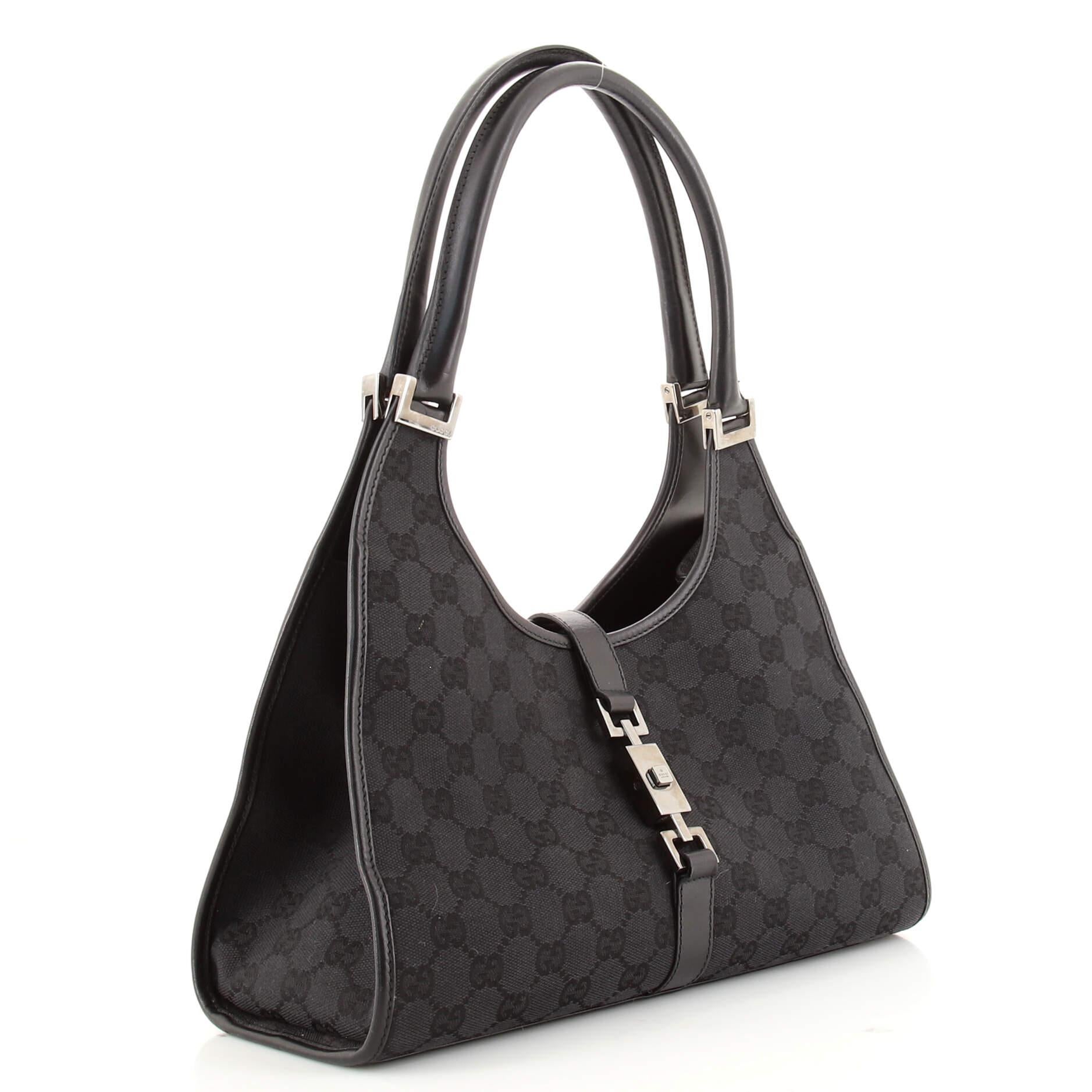 Gucci Vintage Bardot Hobo GG Canvas Medium 3