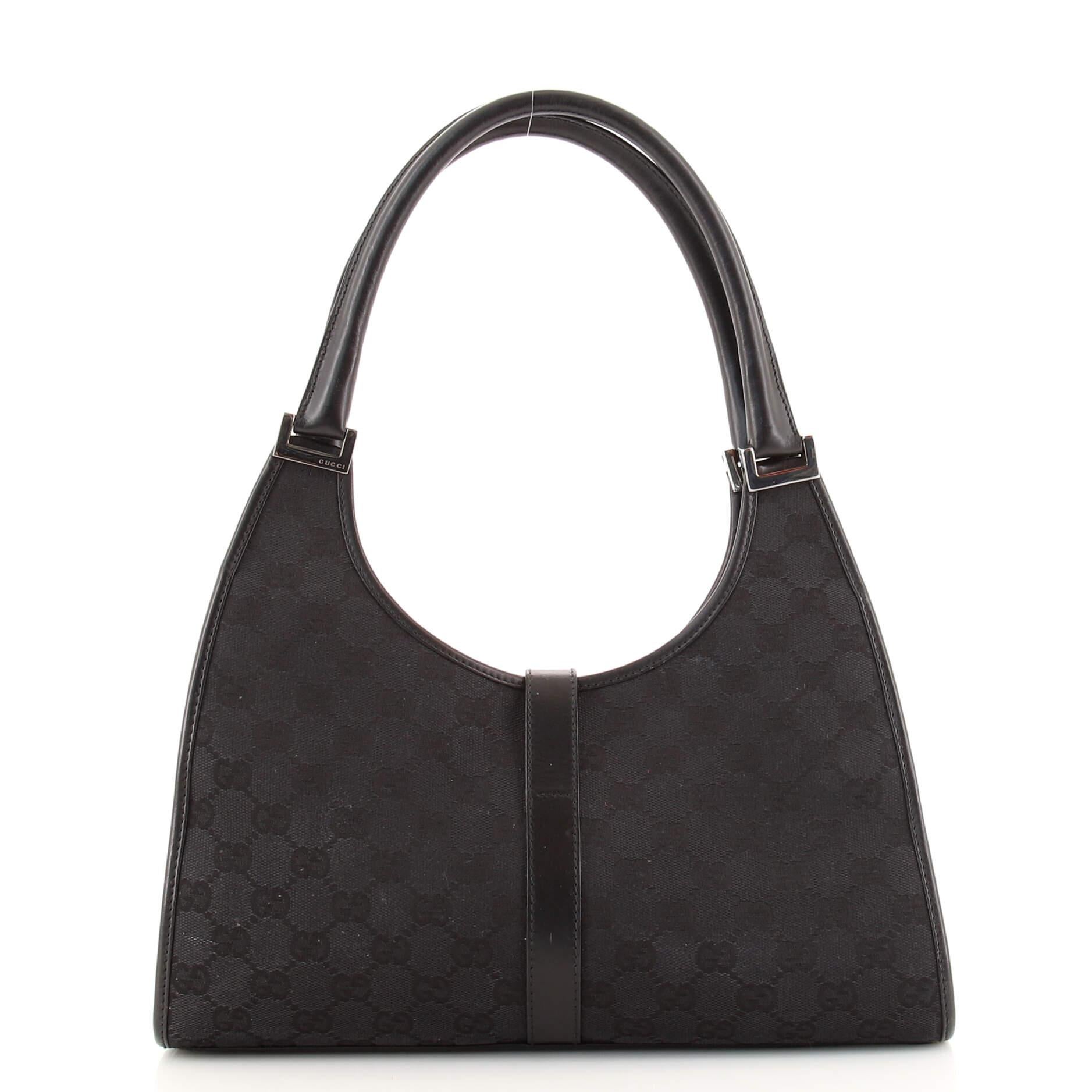 Gucci Vintage Bardot Hobo GG Canvas Medium 4