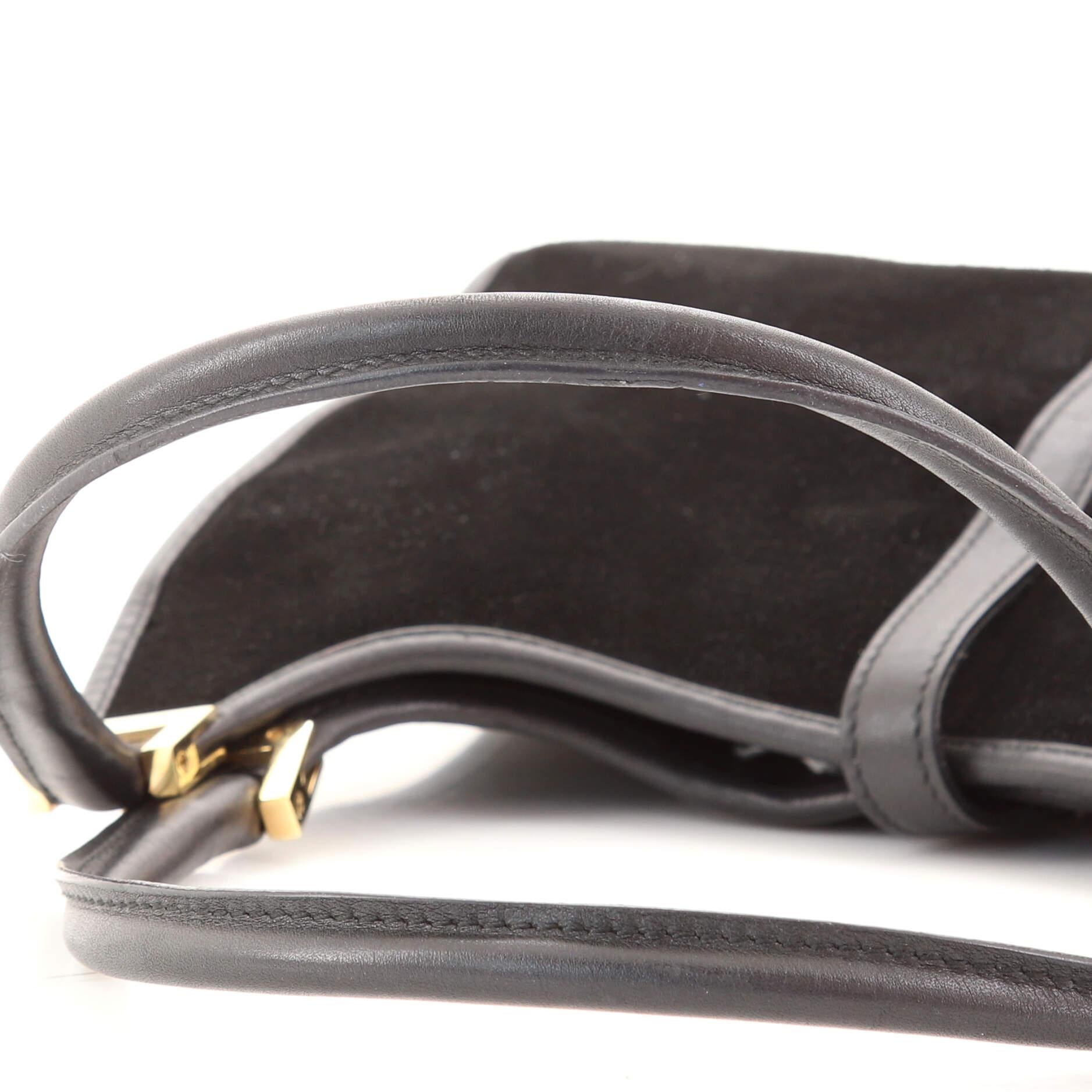 Gucci Vintage Bardot Hobo Suede Small 1
