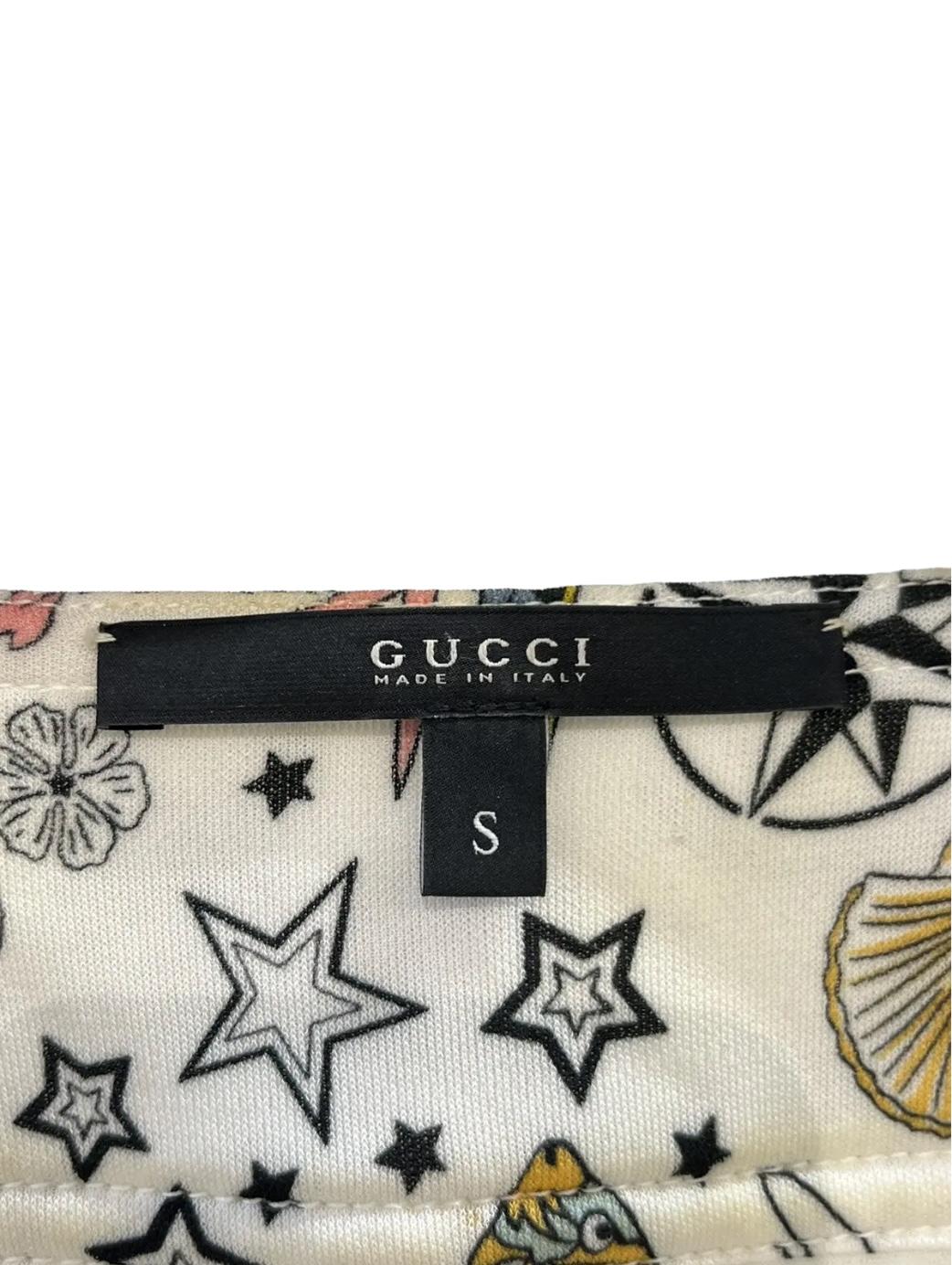 Gucci Vintage Strand- Tattoo-Kleid im Angebot 2