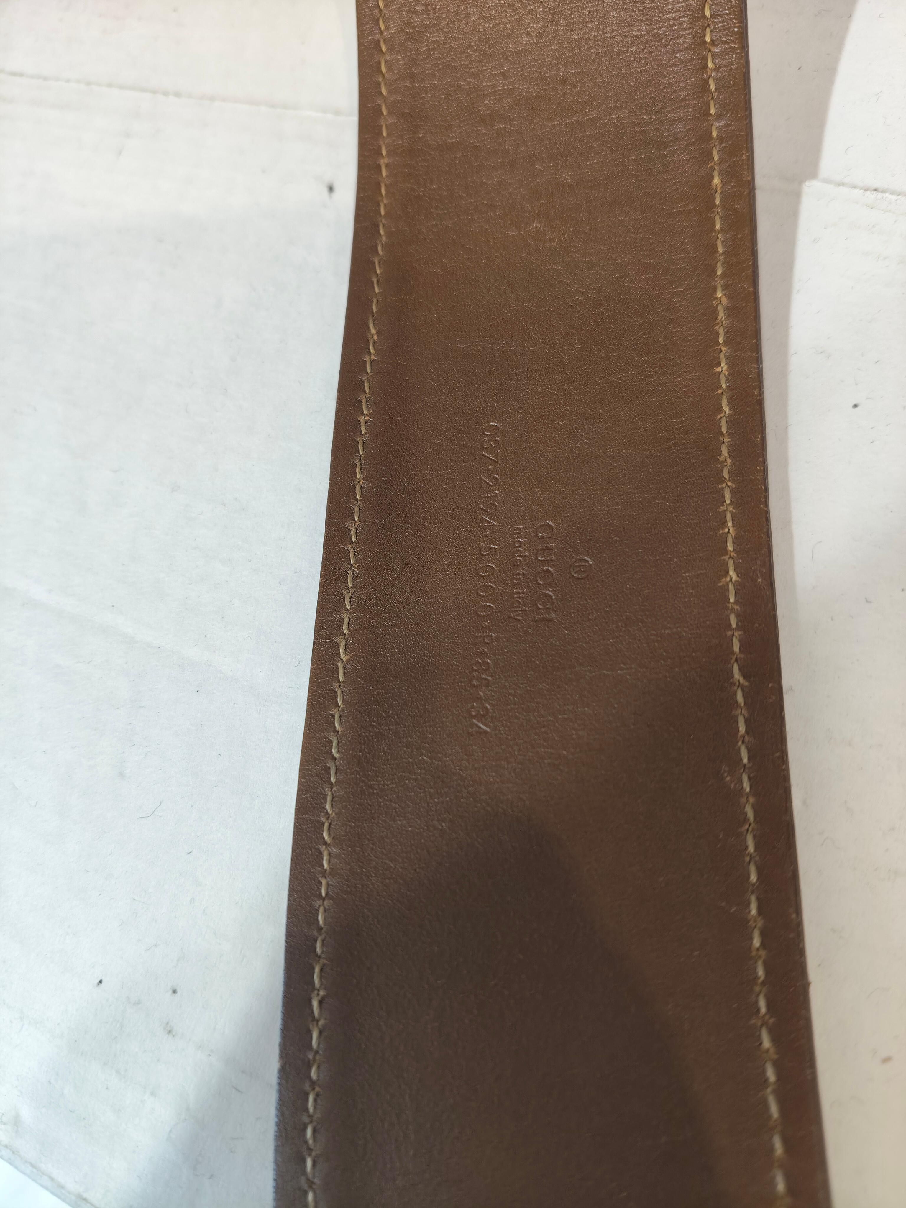 Gucci Vintage Gürtel (Braun) im Angebot