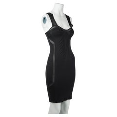 Gucci Vintage Black Bodycon Dress by Alessandra Facchinetti, S/S 2005 IT S
