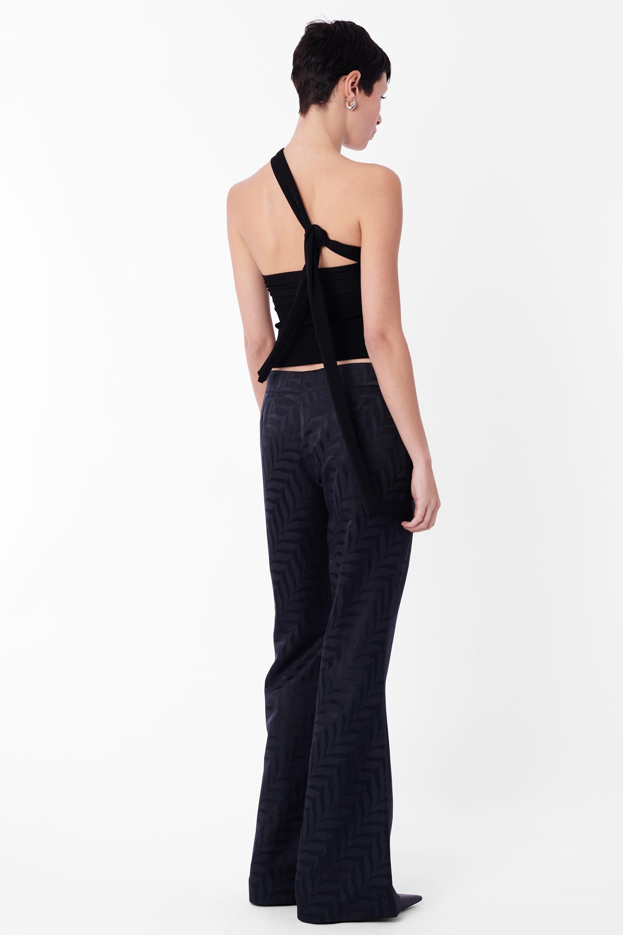 Noir Gucci Vintage Black Bodycon Tube Top en vente
