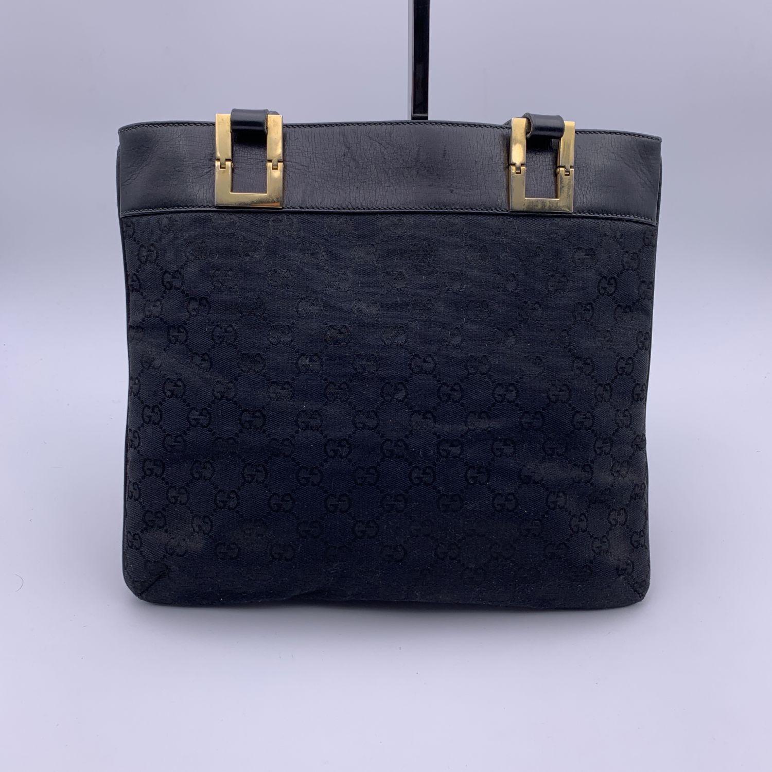 gucci tote bag vintage black