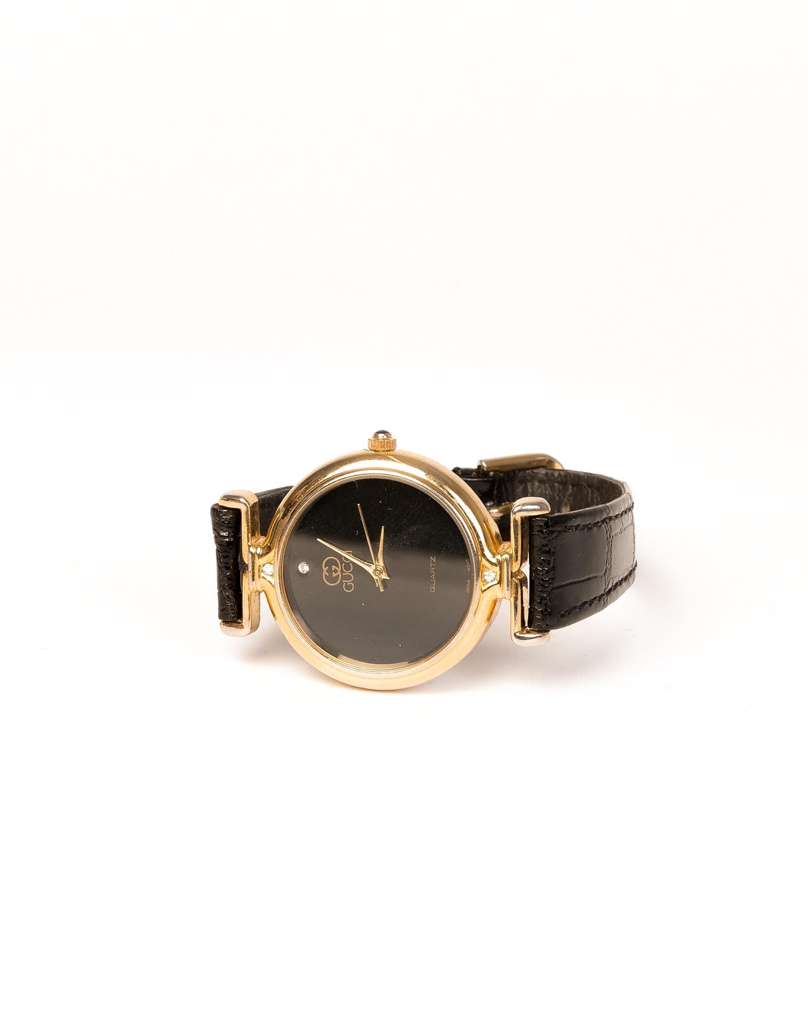 vintage gucci quartz watch