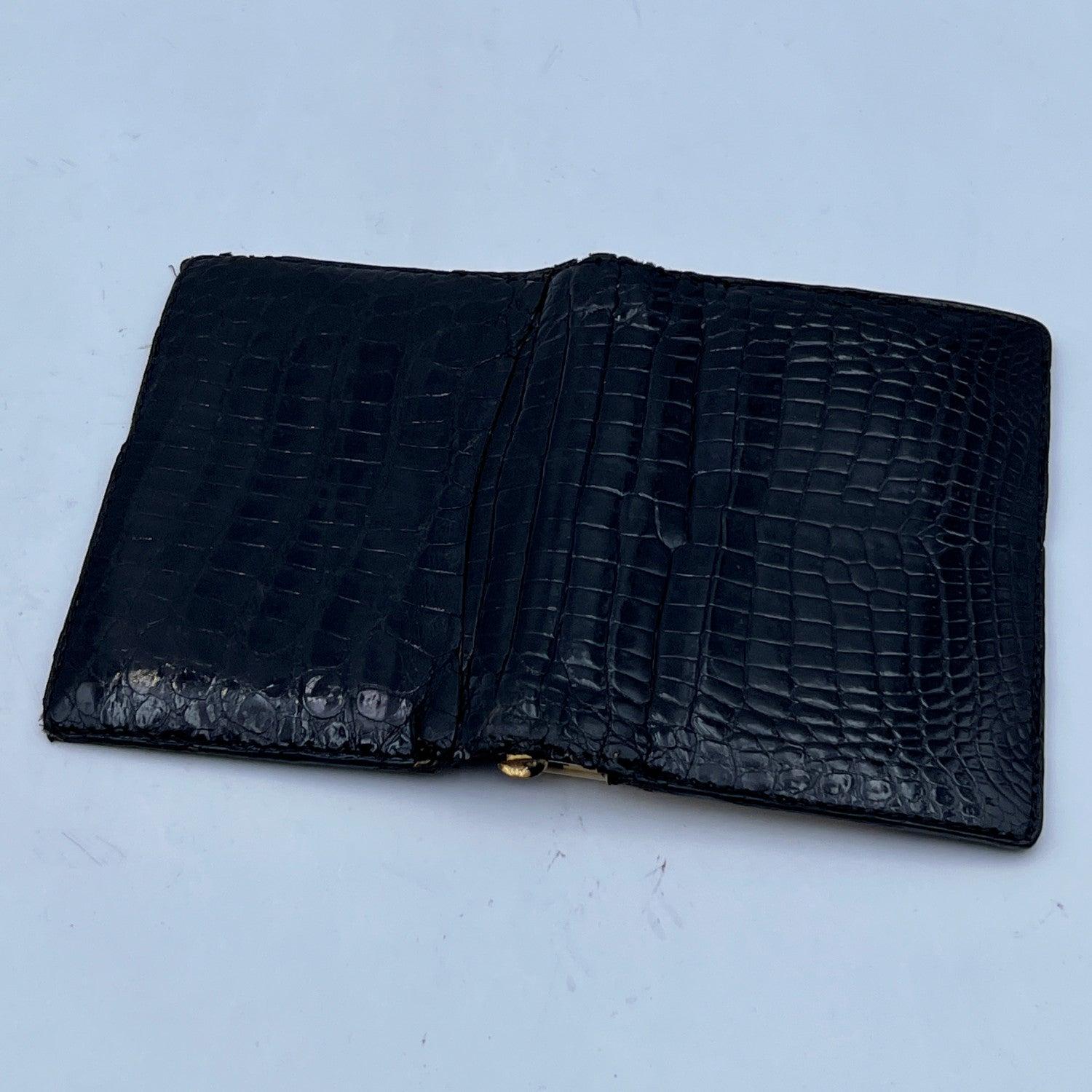 Gucci Vintage Black Leather 6 Ring Small Agenda with Sheets In Good Condition For Sale In Rome, Rome