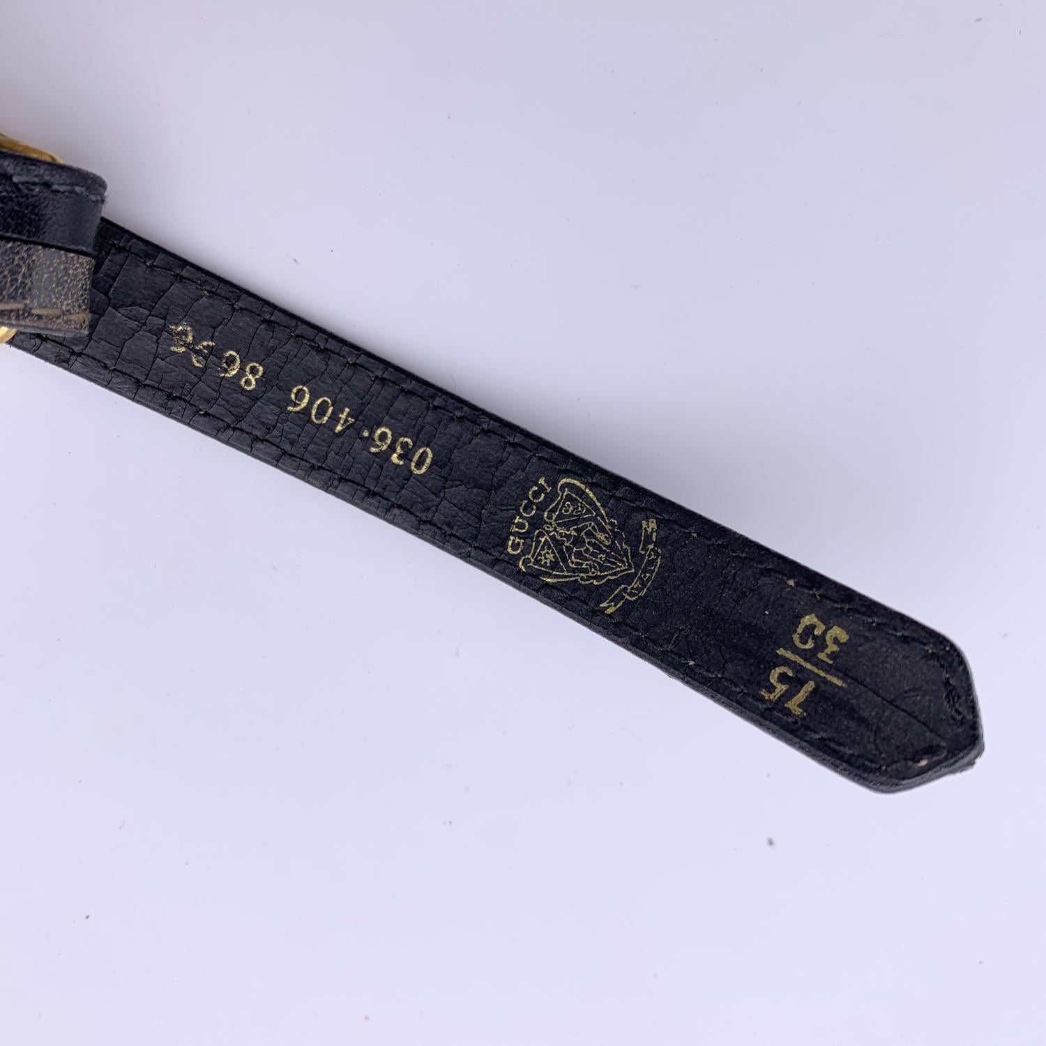 gg buckle slim leather belt