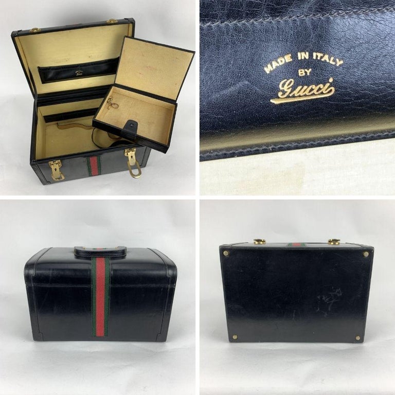 Vintage GUCCI Train Case Or Camera Style Bag at Rice and Beans Vintage