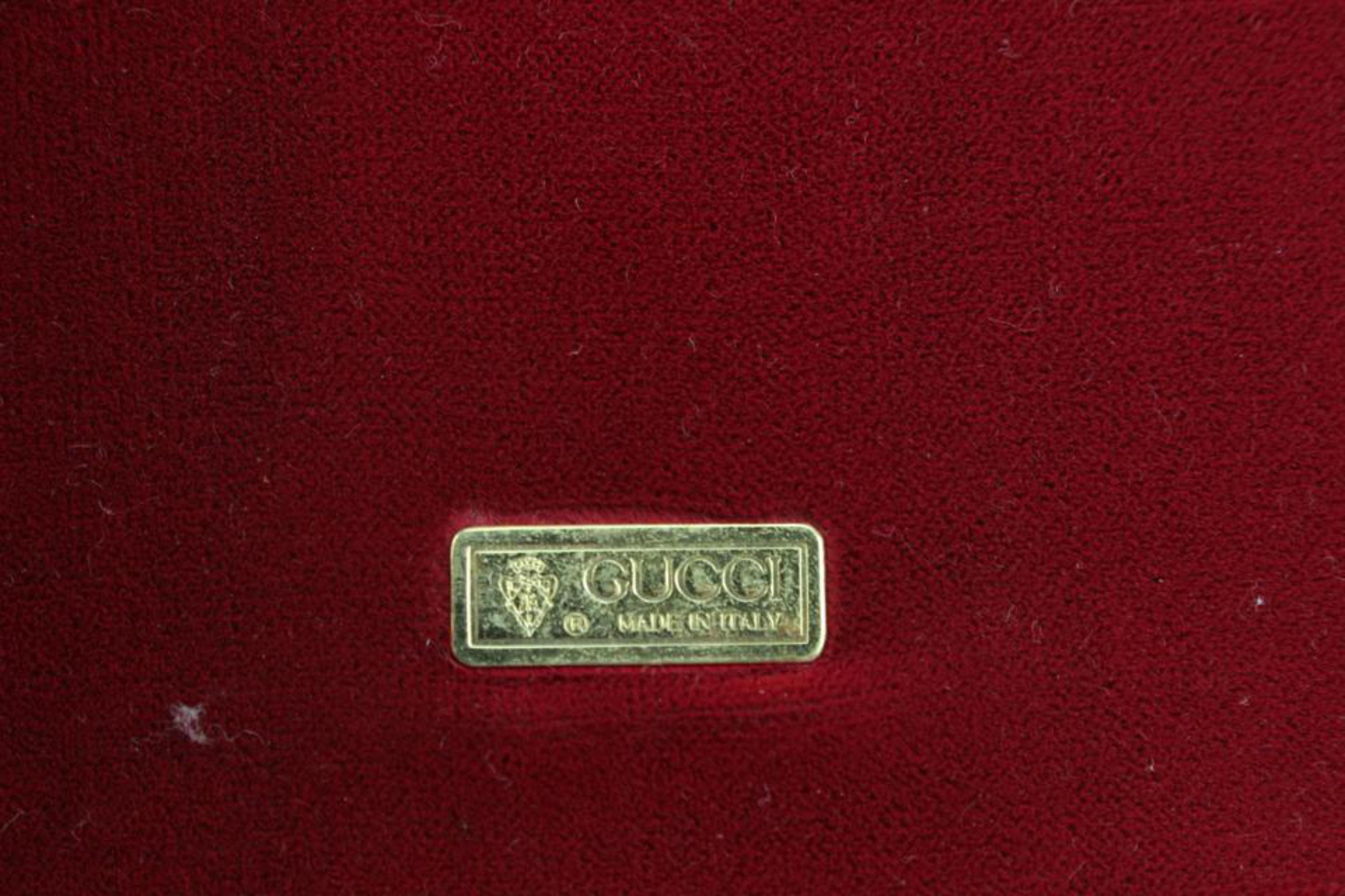 gucci leather tie