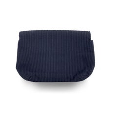 Gucci Vintage Black Ribbed Bow Evening Bag with Chain Strap