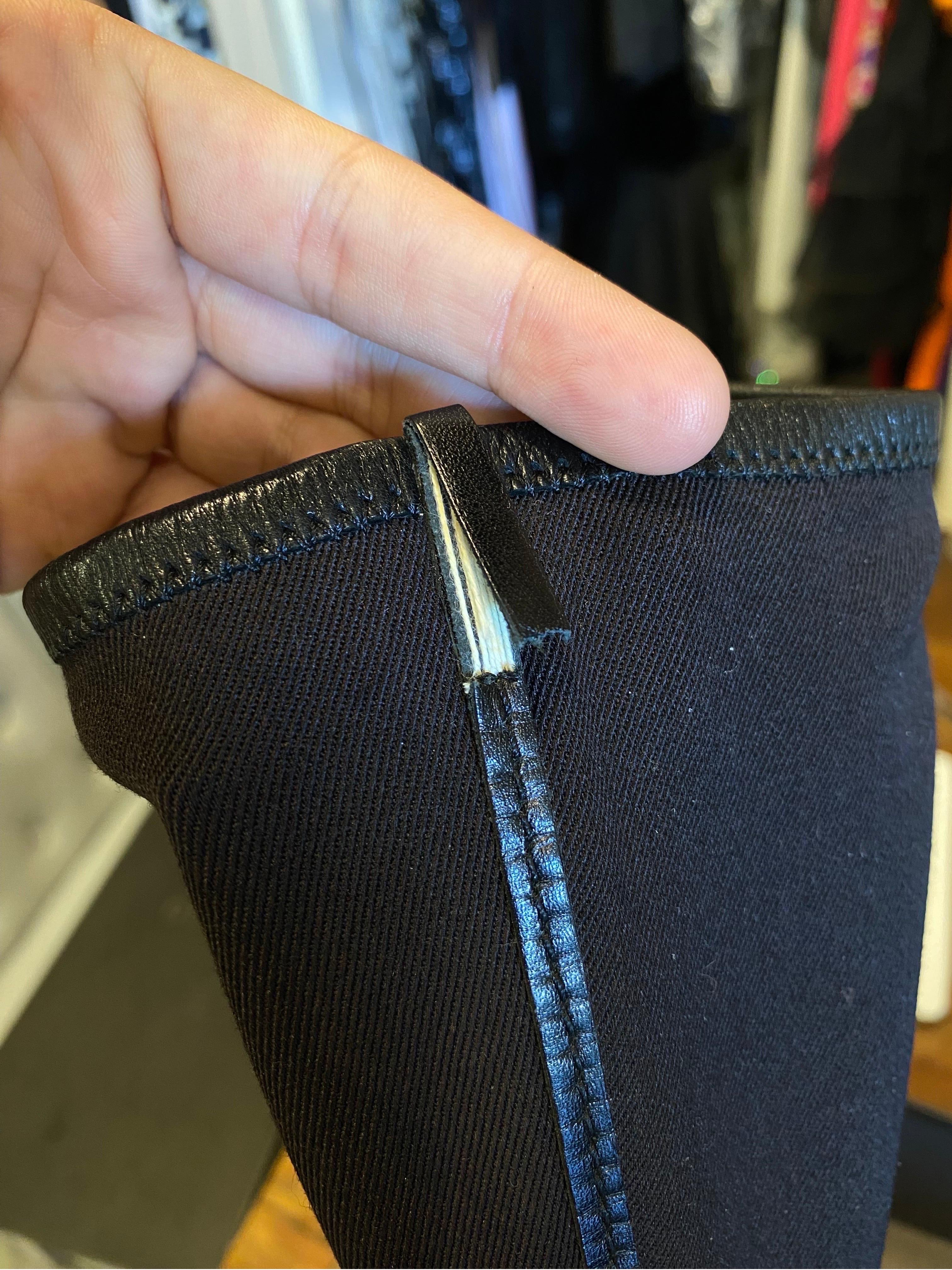 Gucci vintage black sock boots 5