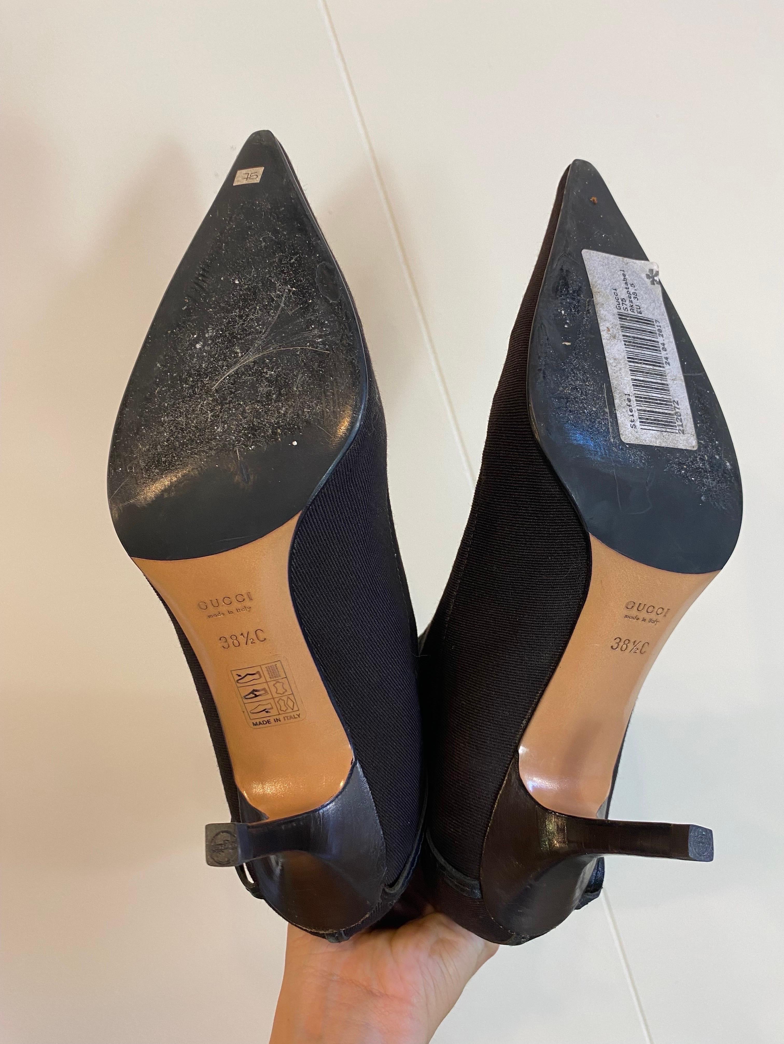 Gucci vintage black sock boots 2