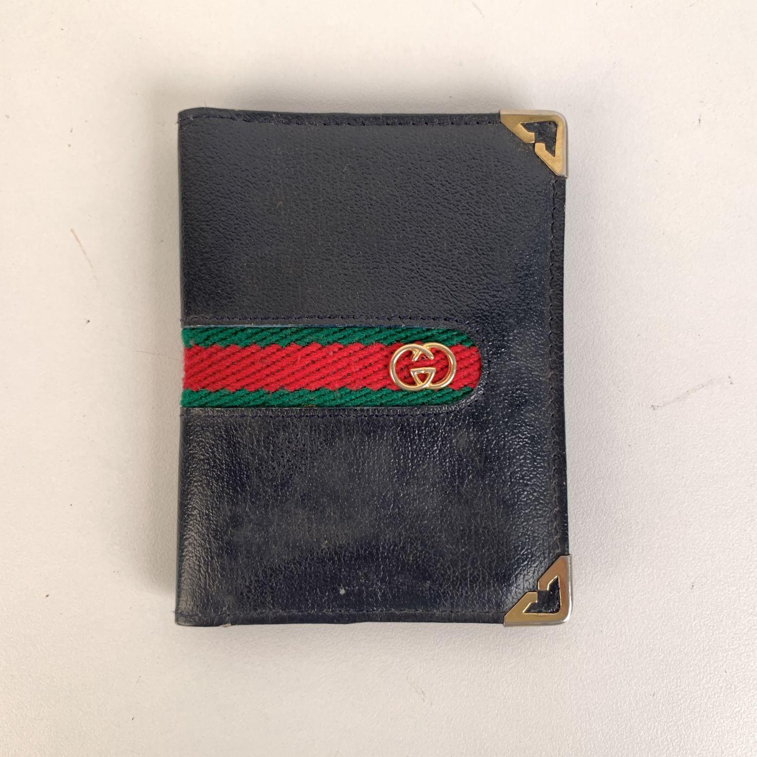 Vintage gucci accessory collection wallet hotsell